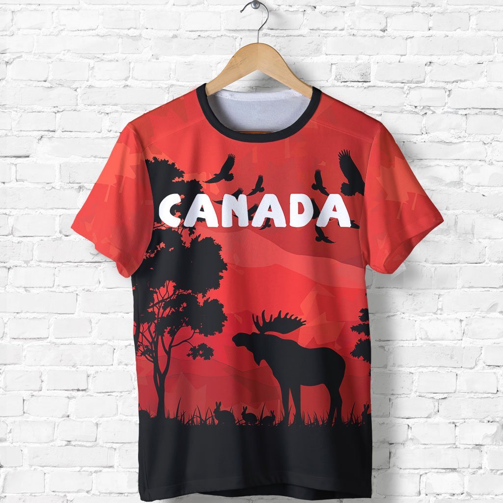 Canada Animal T shirt 01 - Vibe Hoodie Shop