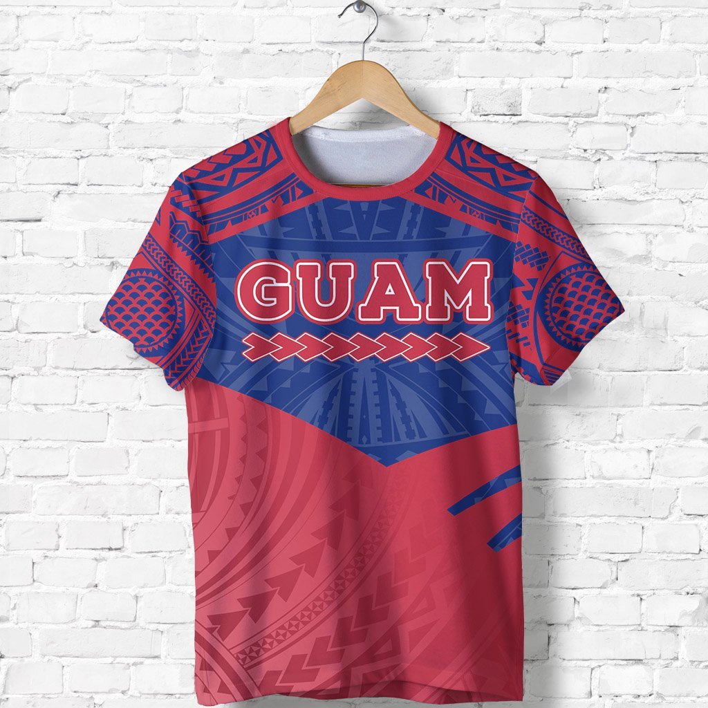 Guam Polynesian T shirt - Potent Style 02 - Vibe Hoodie Shop