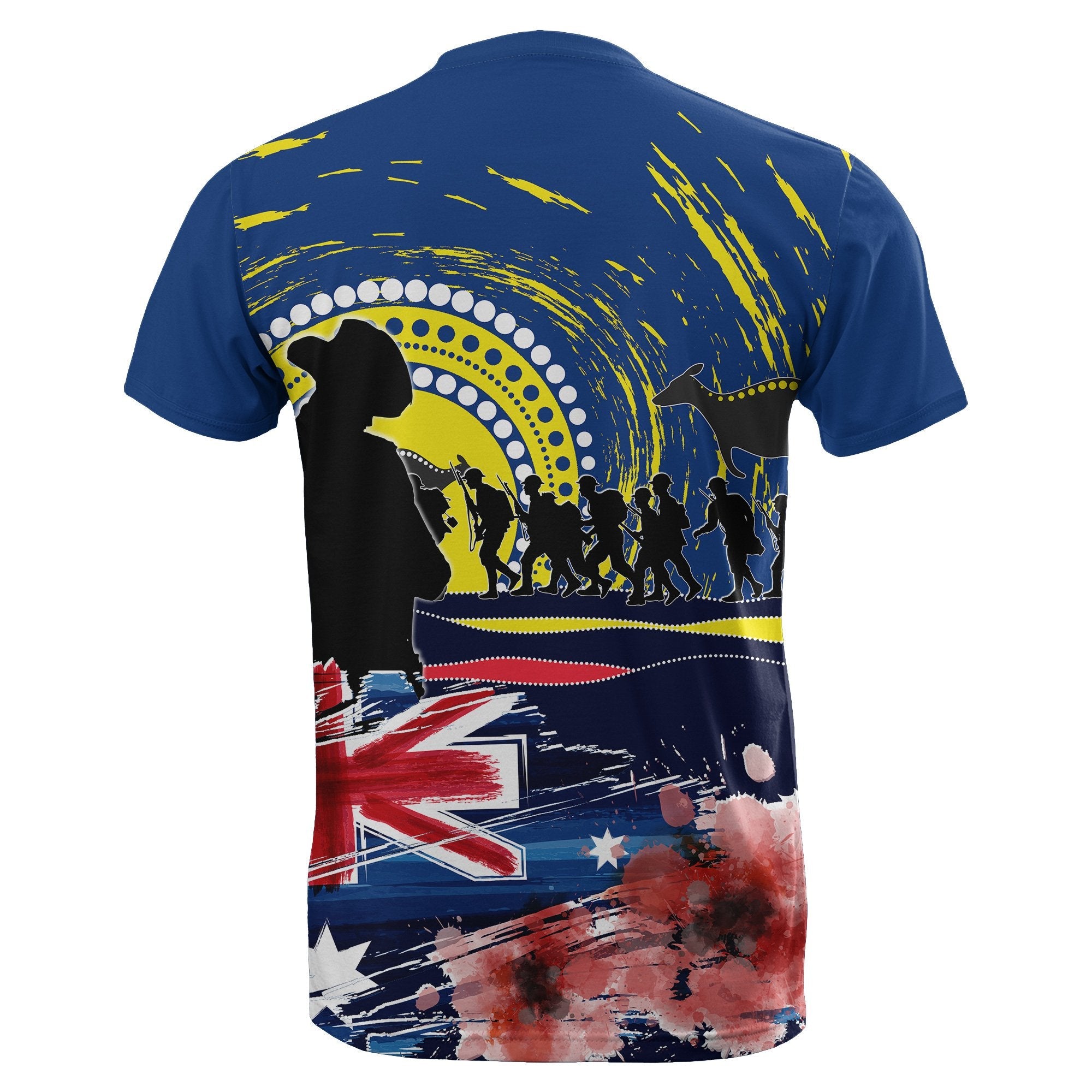 Australia T shirt ANZAC Day Lest We Forget No.1 - Vibe Hoodie Shop