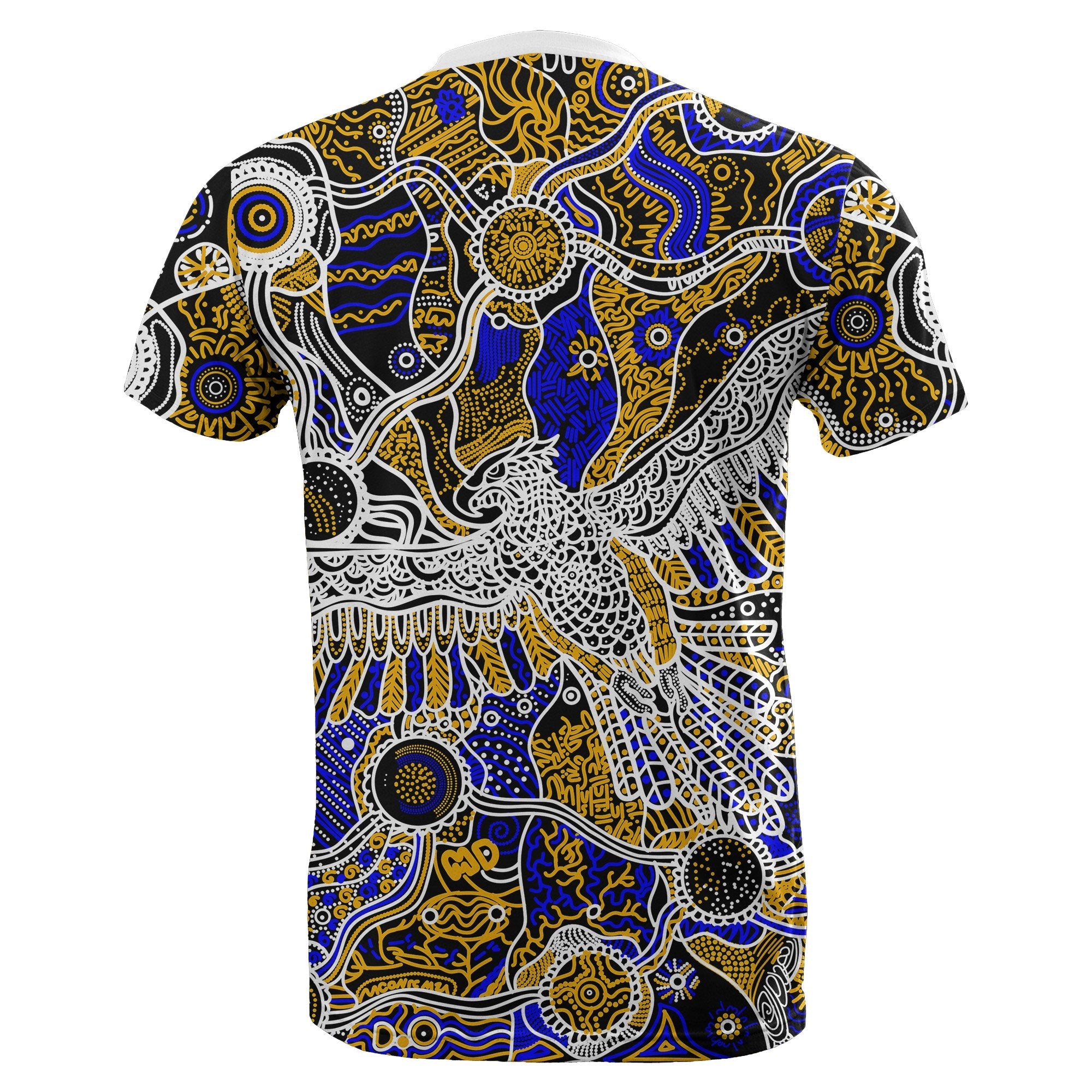 West Coast Eagles T shirt Aboriginal 1 - Vibe Hoodie Shop