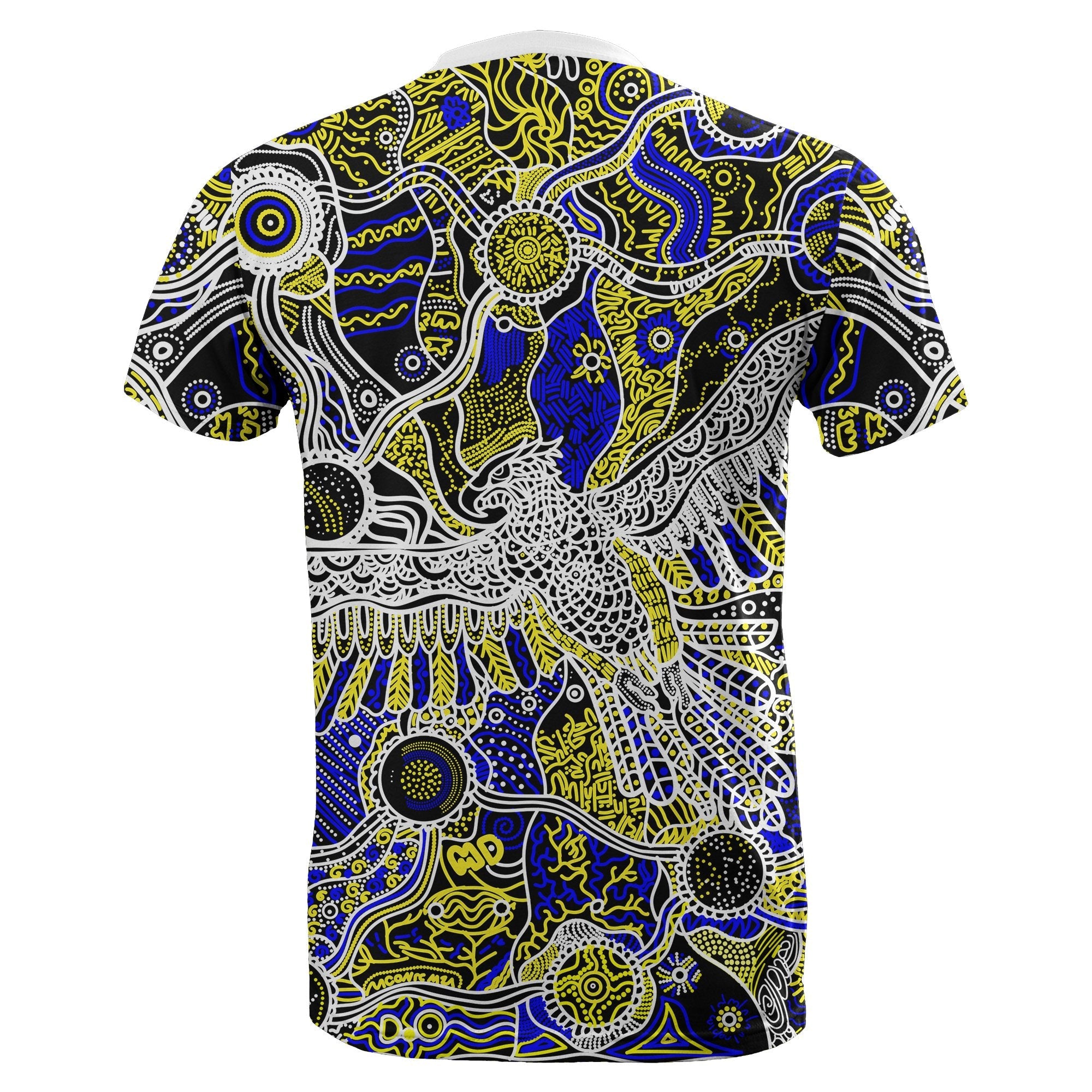 West Coast Eagles T shirt Aboriginal 2 - Vibe Hoodie Shop