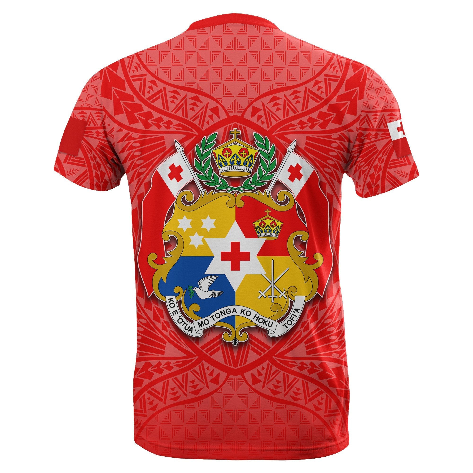 Finau T shirt Polynesian With Tonga Coat Of Arms Style - Vibe Hoodie Shop