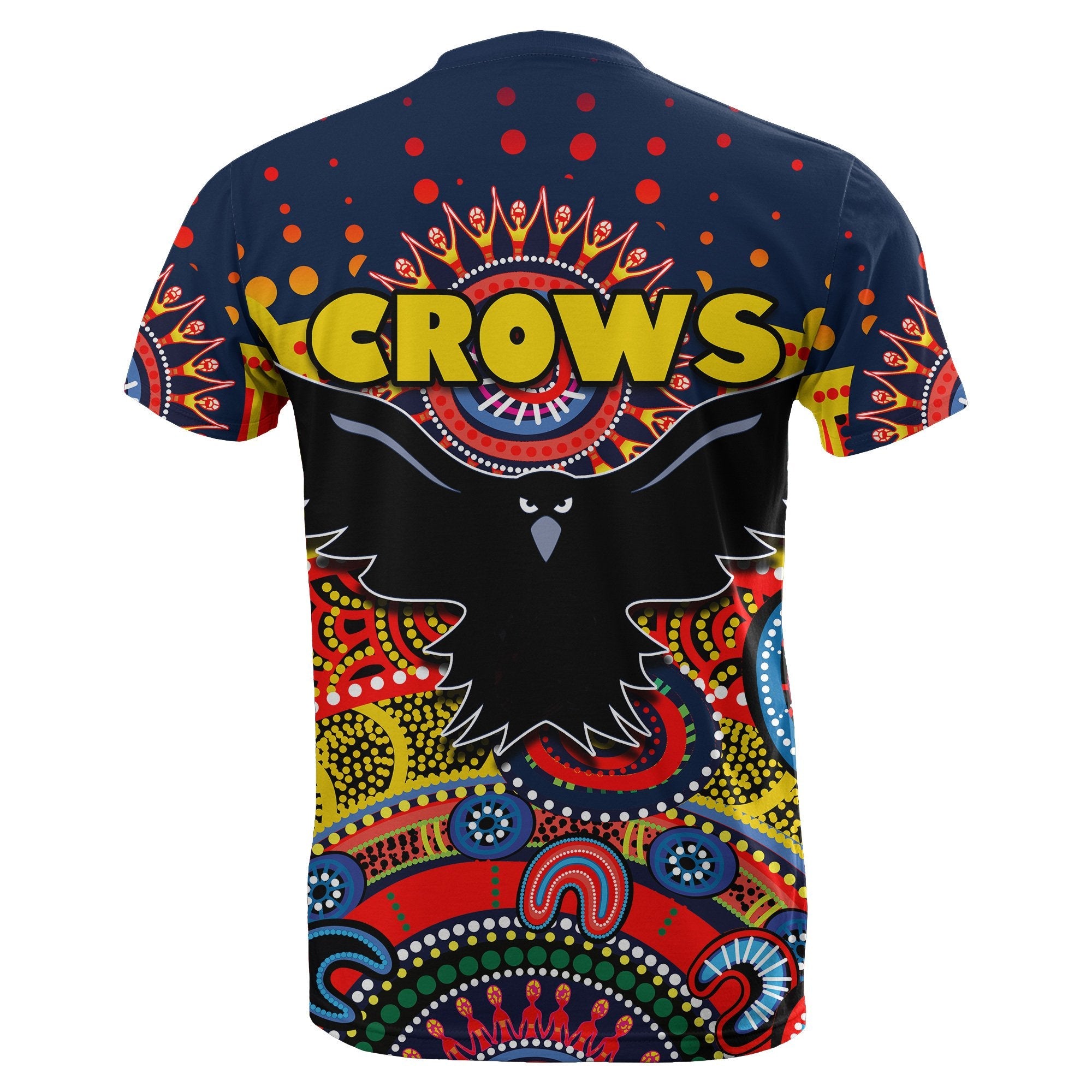 (Custom Personalised) NAIDOC Adelaide Crows Indigenous T shirt - Vibe Hoodie Shop