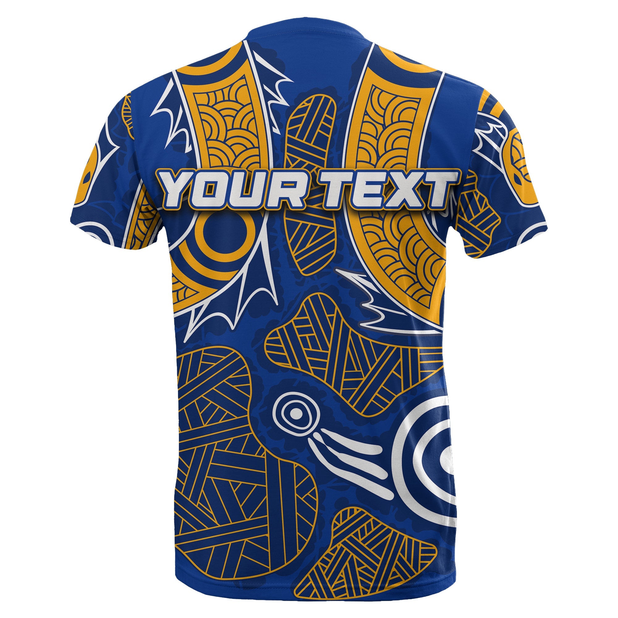 (Custom Personalised) West Coast Eagles T shirt 2021 - Vibe Hoodie Shop