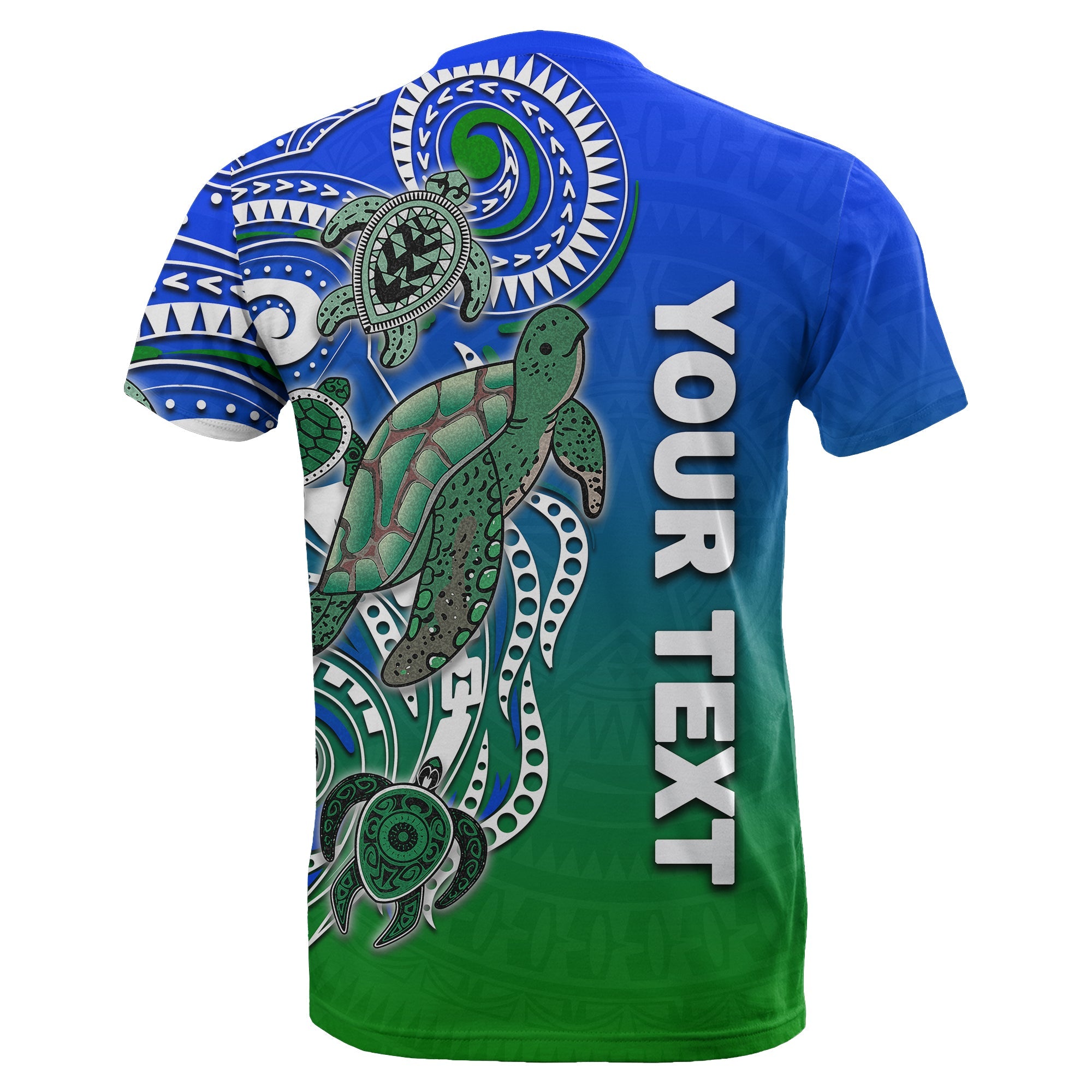 (Custom Personalised) Torres Strait Islanders T shirt Turtle - Vibe Hoodie Shop