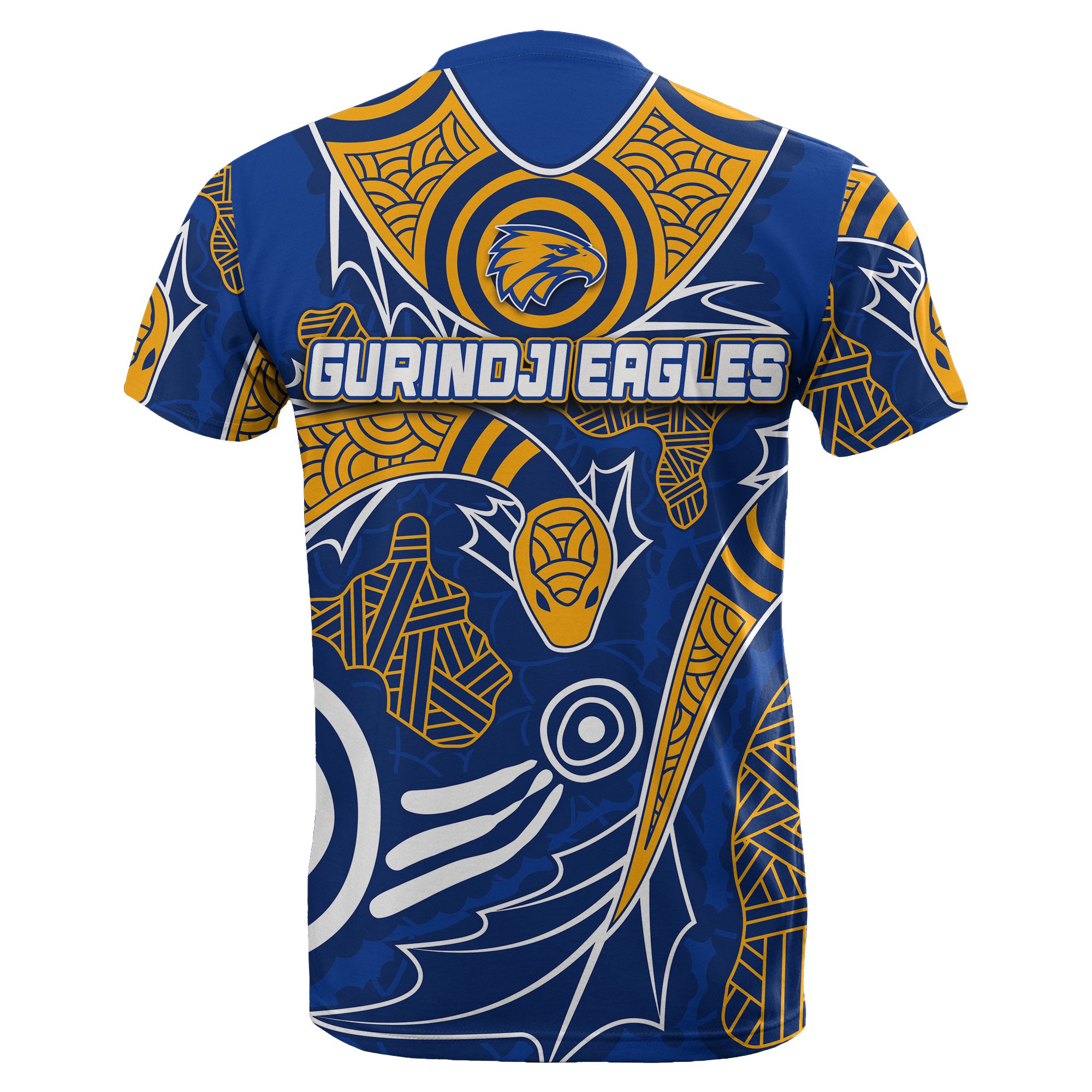 (Gurindji Eagles) West Coast Eagles T shirt 2021 - Vibe Hoodie Shop