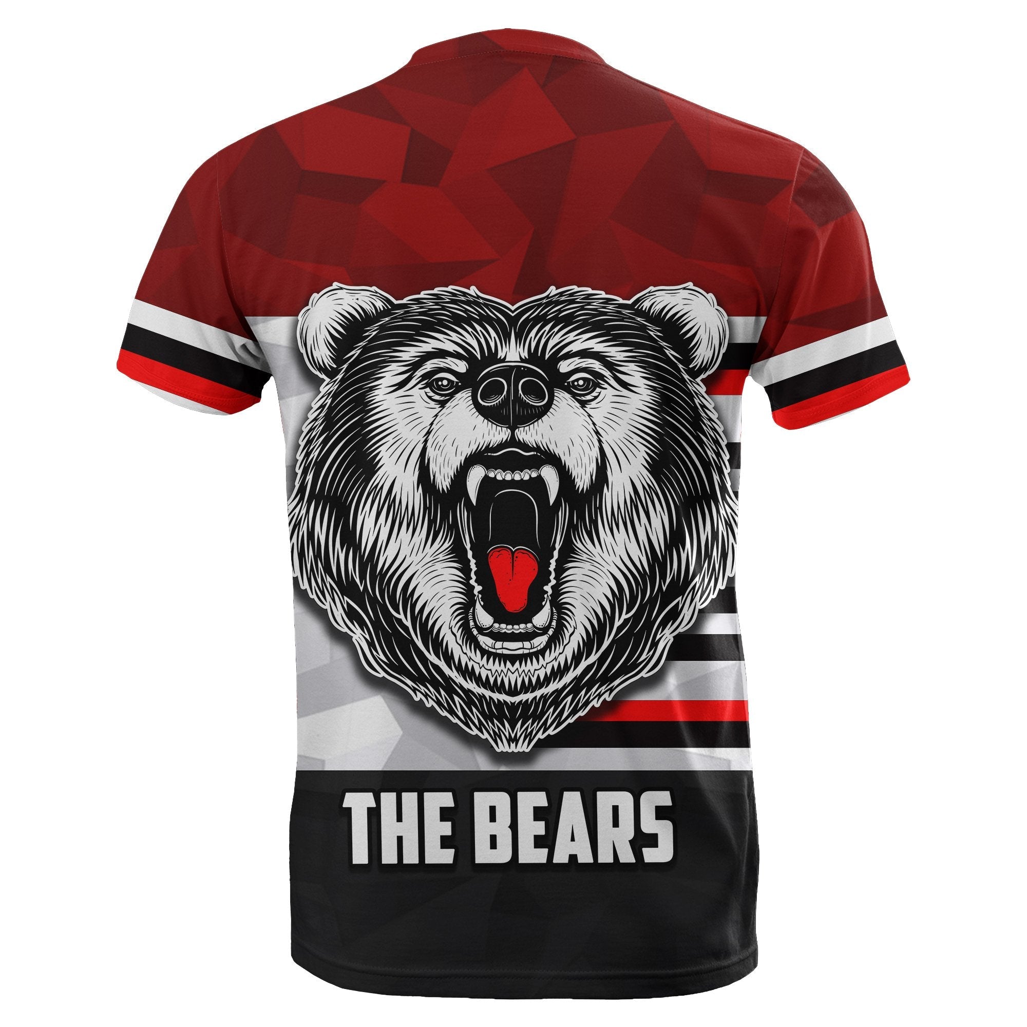 (Custom Personalised) North Sydney Bears T shirt - Vibe Hoodie Shop