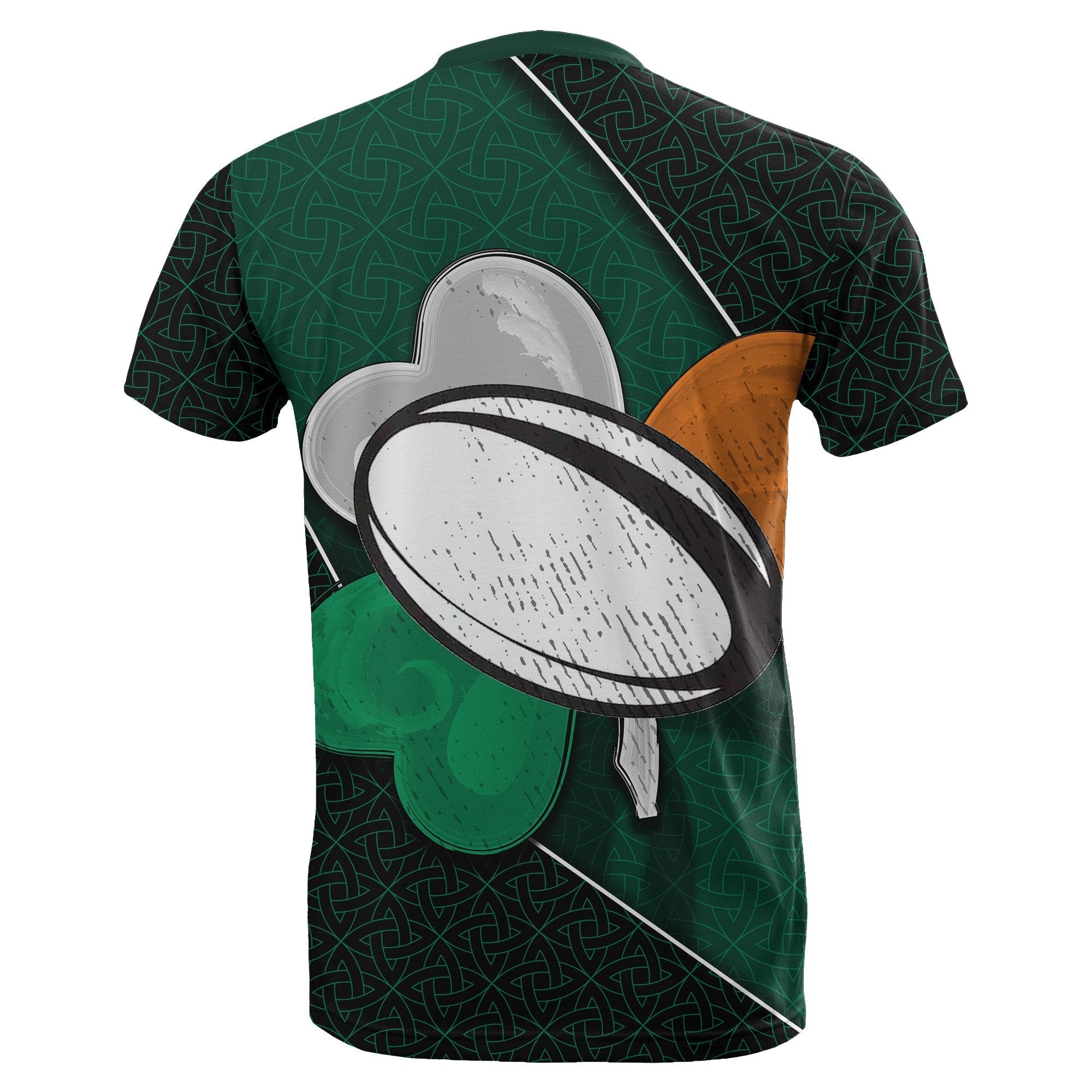 Ireland Clover Flag T shirt - Vibe Hoodie Shop