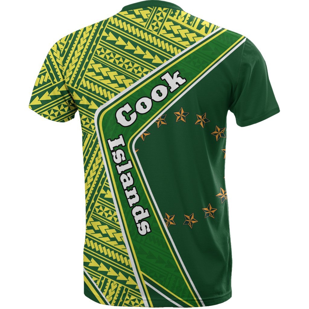 Cook Islands T shirt - Polynesian Coat Of Arms - Vibe Hoodie Shop