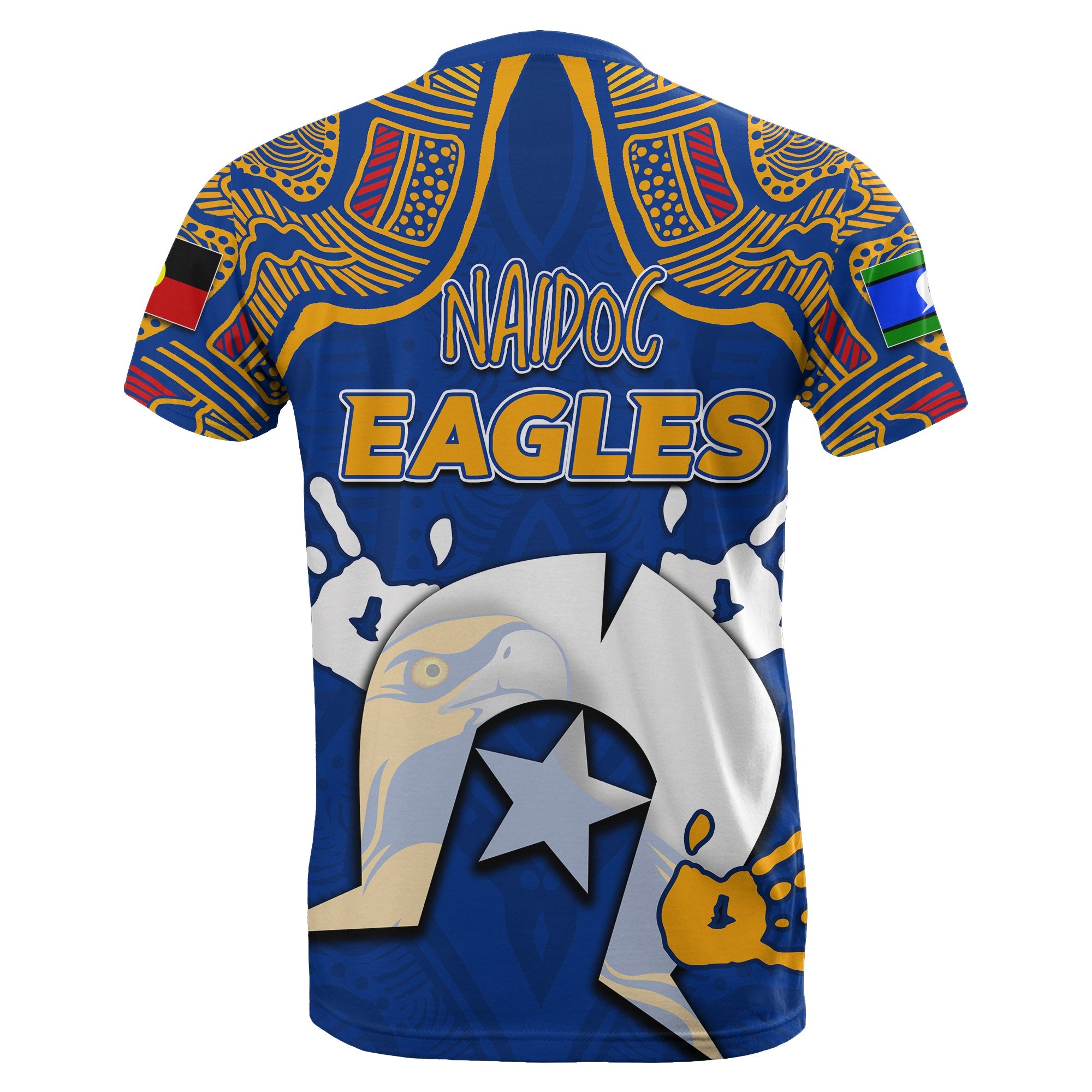 NAIDOC West Coast Eagles T shirt Torres Strait Islanders - Vibe Hoodie Shop