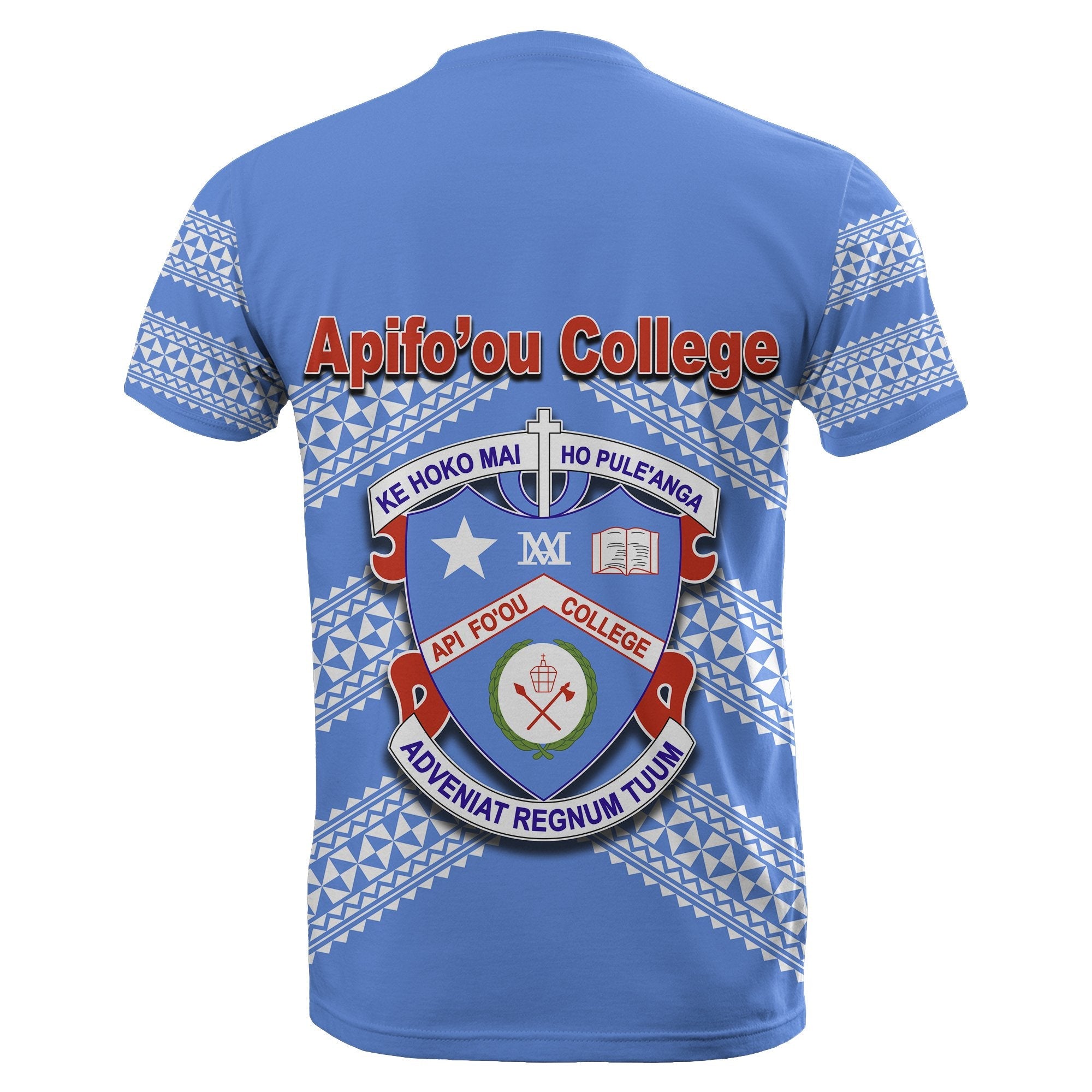 Apifoou Tonga College T shirt Simple Style - Vibe Hoodie Shop