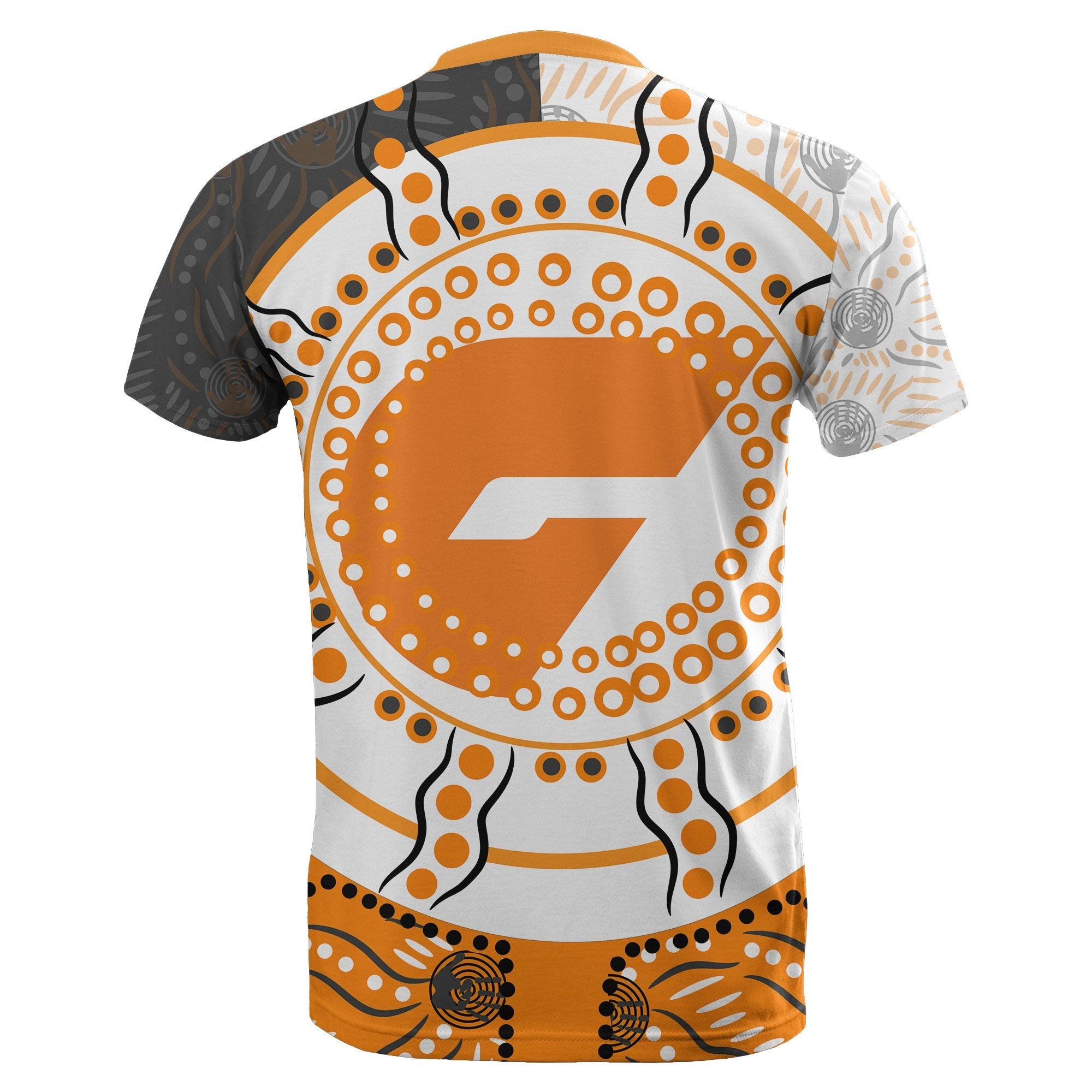 GWS Giants T shirt Aboriginal - Vibe Hoodie Shop