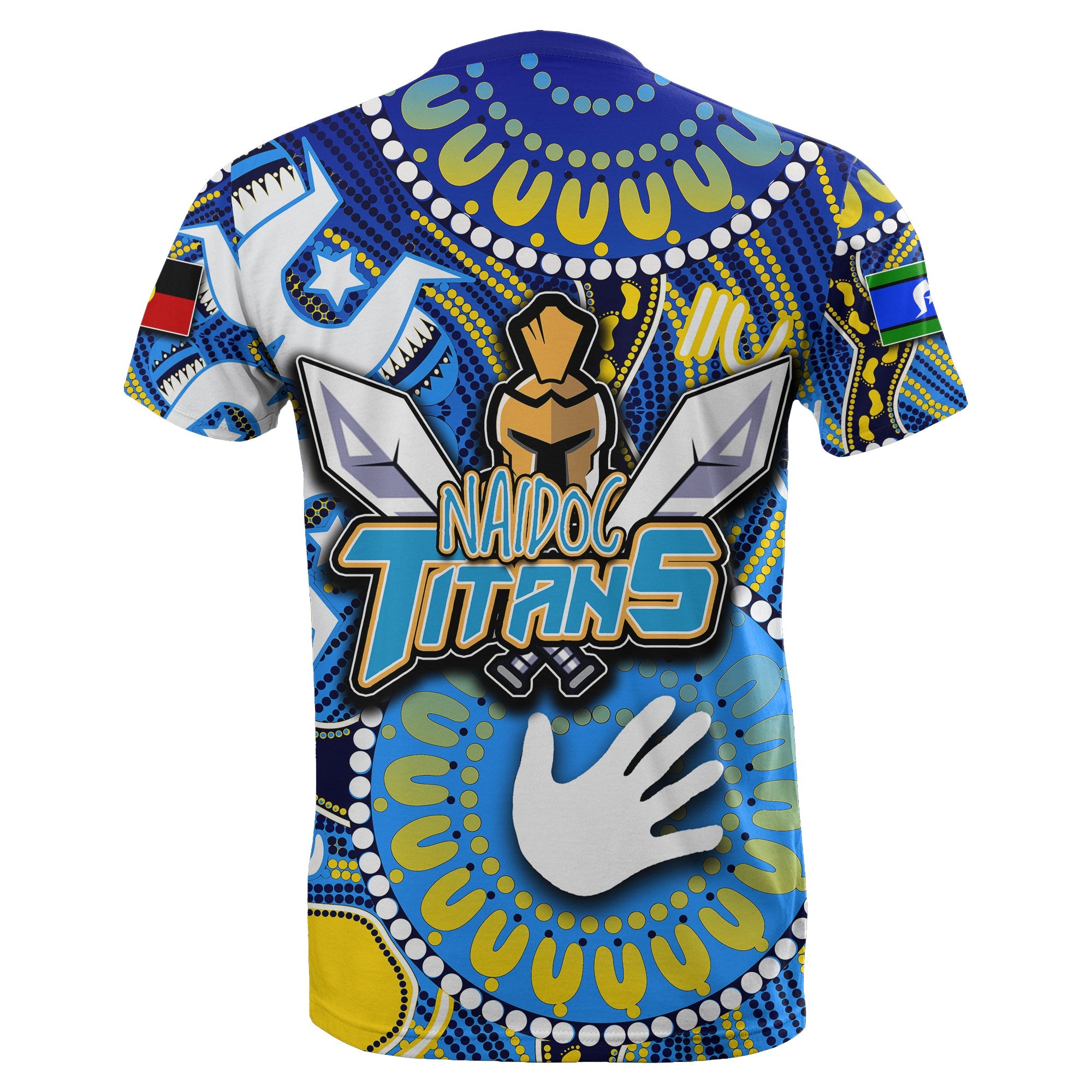 NAIDOC Gold Coast T shirt Titans NAIDOC Patterns - Vibe Hoodie Shop