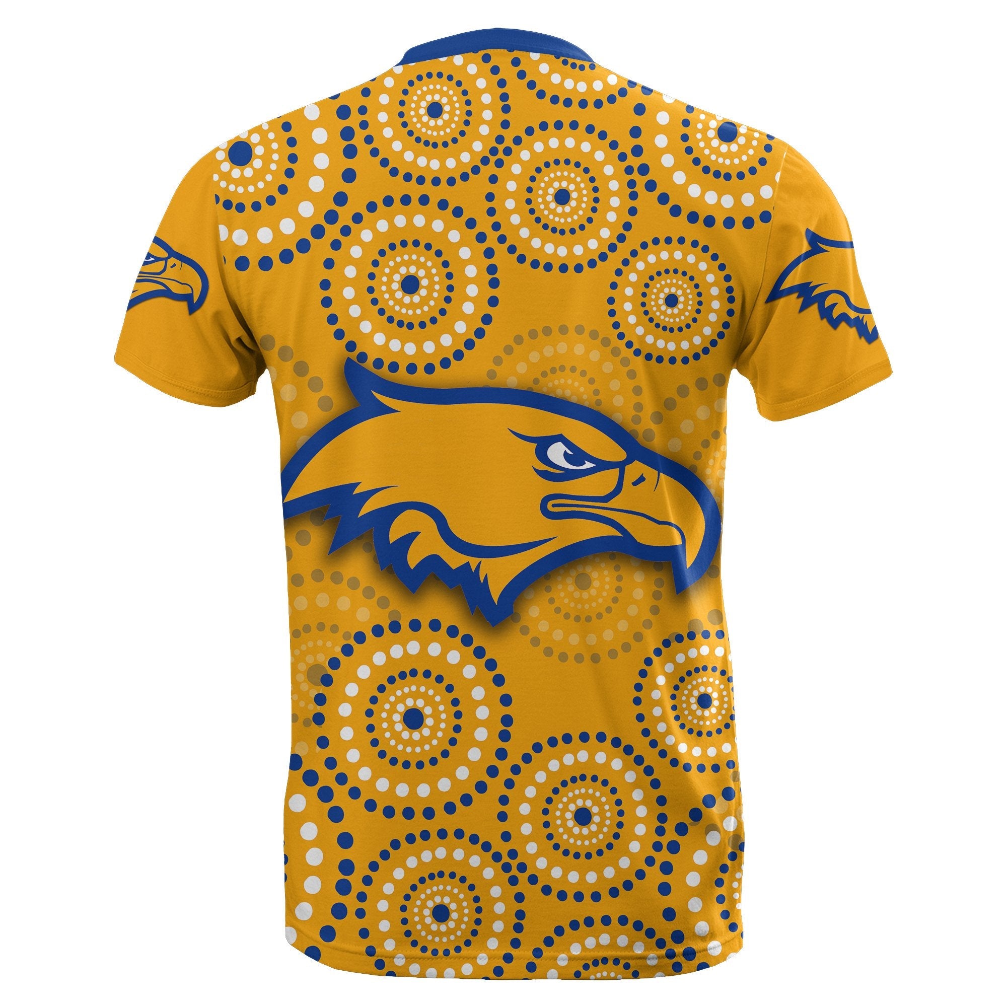 West Coast Eagles T shirt Special Aboriginal Style - Vibe Hoodie Shop