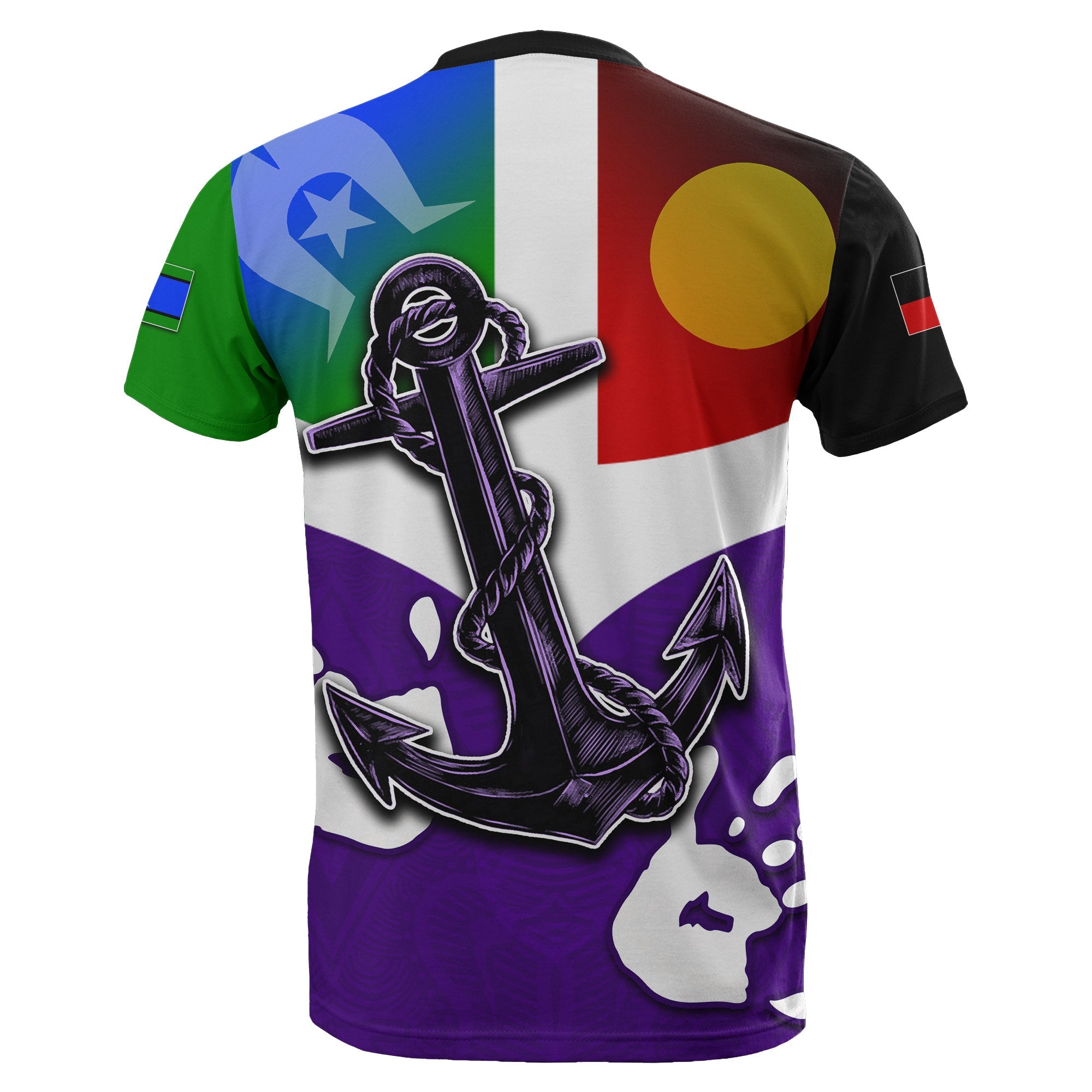 NAIDOC Fremantle T shirt Freo Flag - Vibe Hoodie Shop