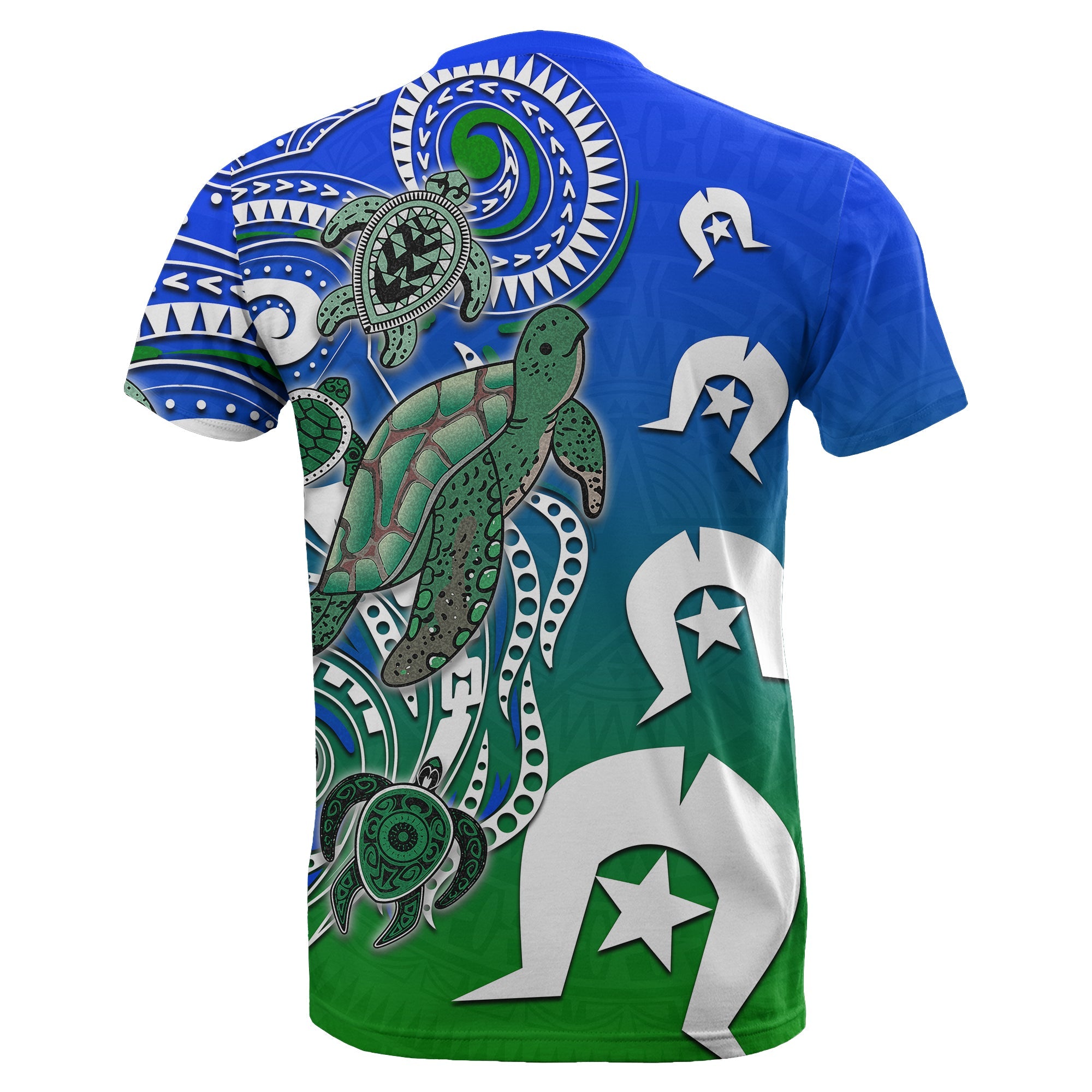 Torres Strait Islanders T shirt Turtle - Vibe Hoodie Shop