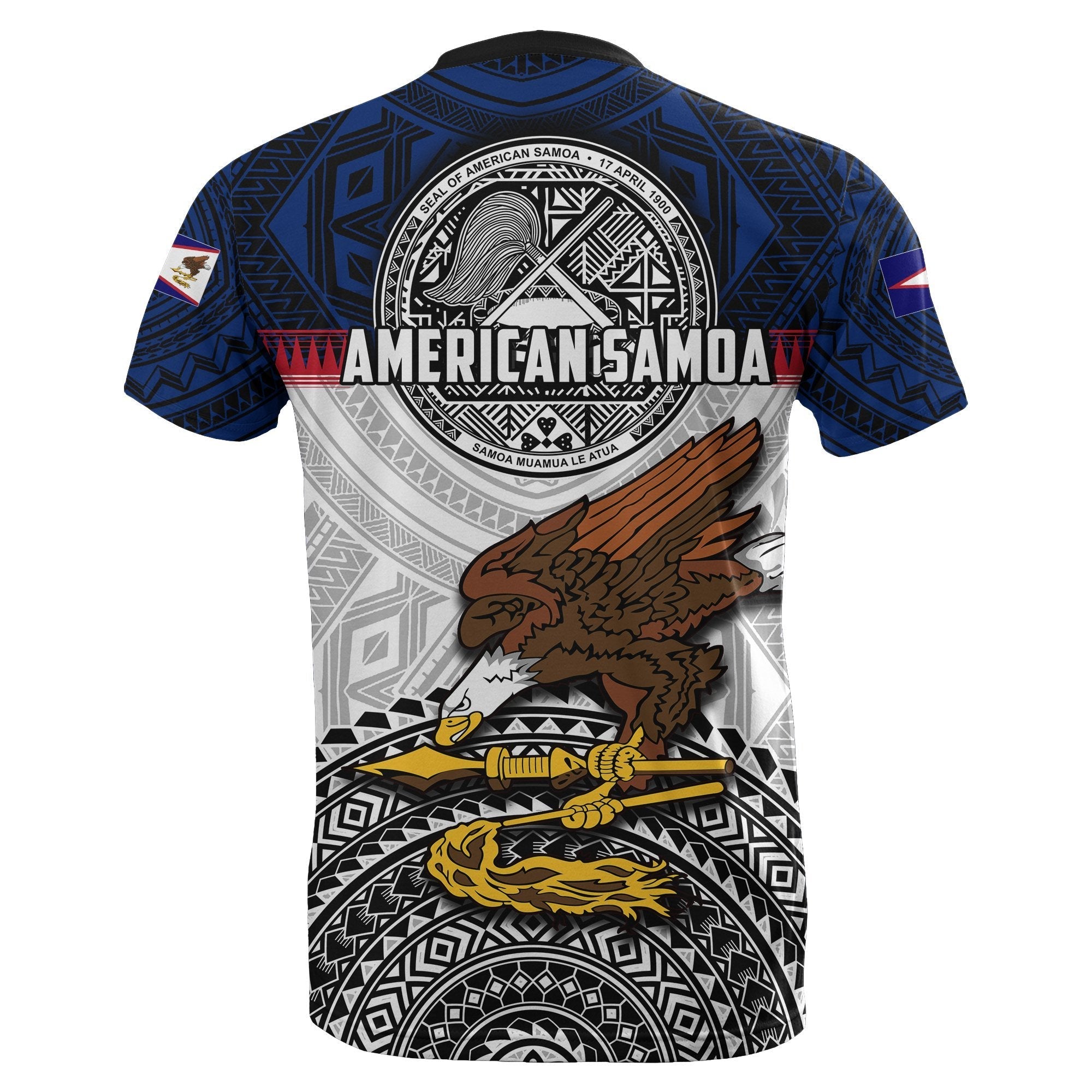 American Samoa T shirt Polynesian - Vibe Hoodie Shop