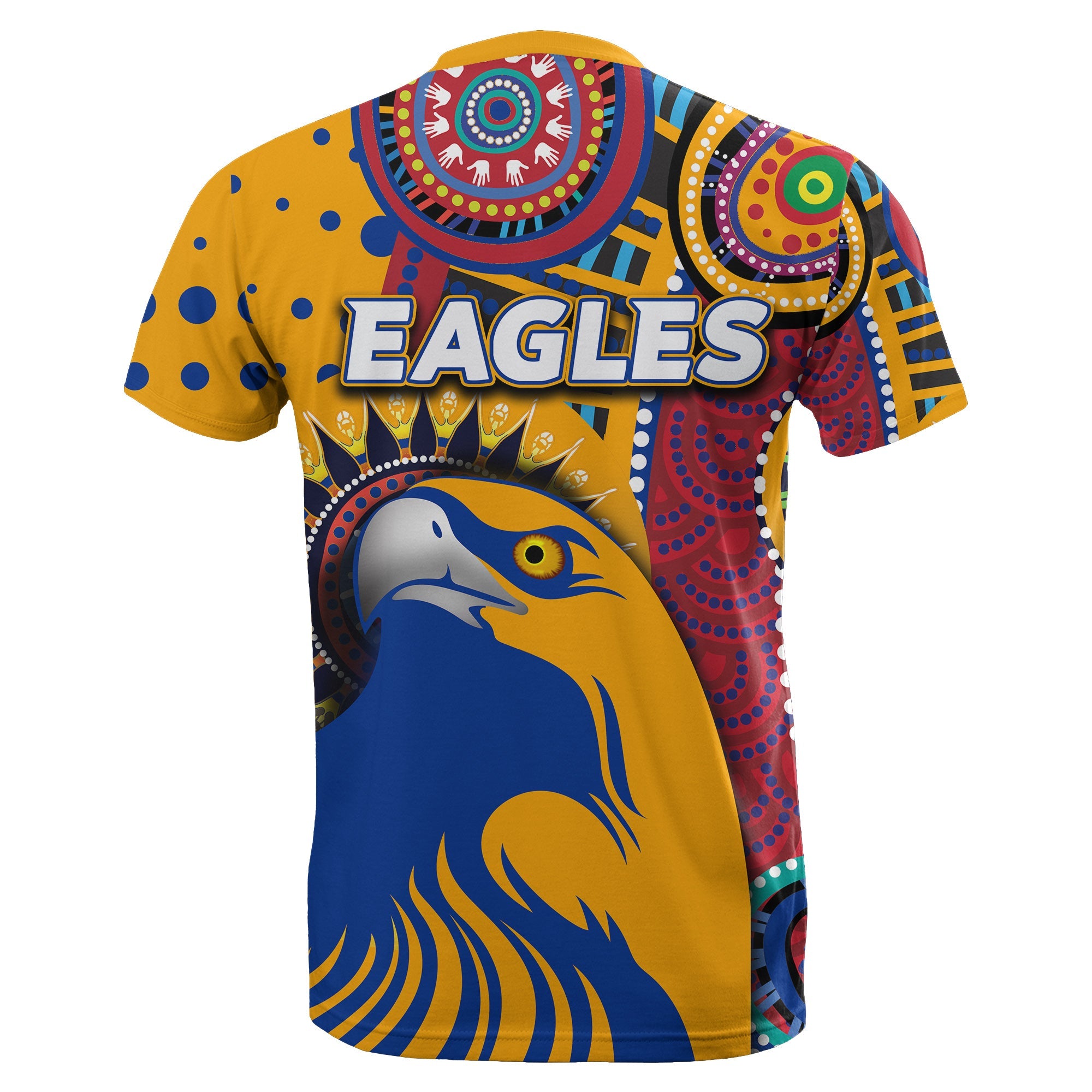 NAIDOC West Coast Eagles T shirt Indigenous - Vibe Hoodie Shop