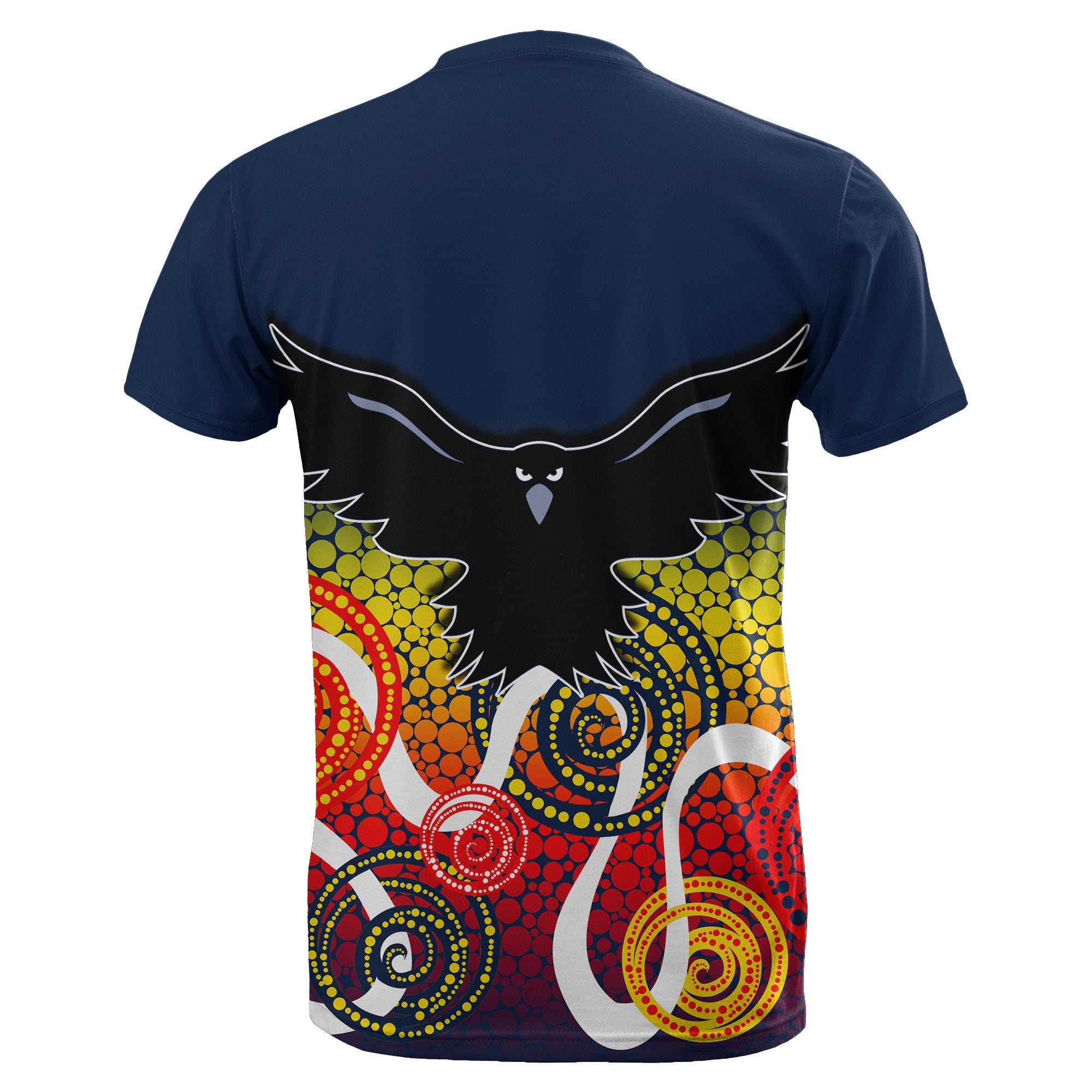 Adelaide Crows T shirt Indigenous Blue Color - Vibe Hoodie Shop