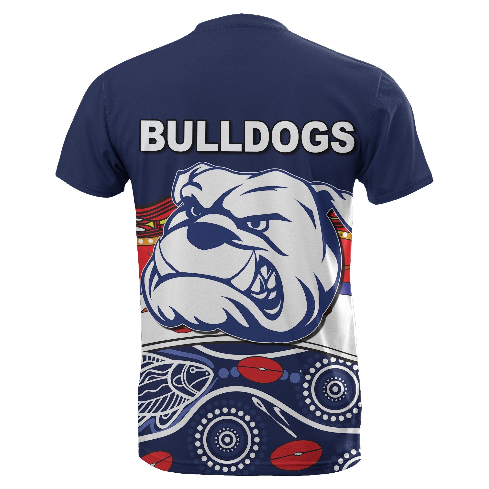 Western Bulldogs T shirt Aboriginal - Vibe Hoodie Shop