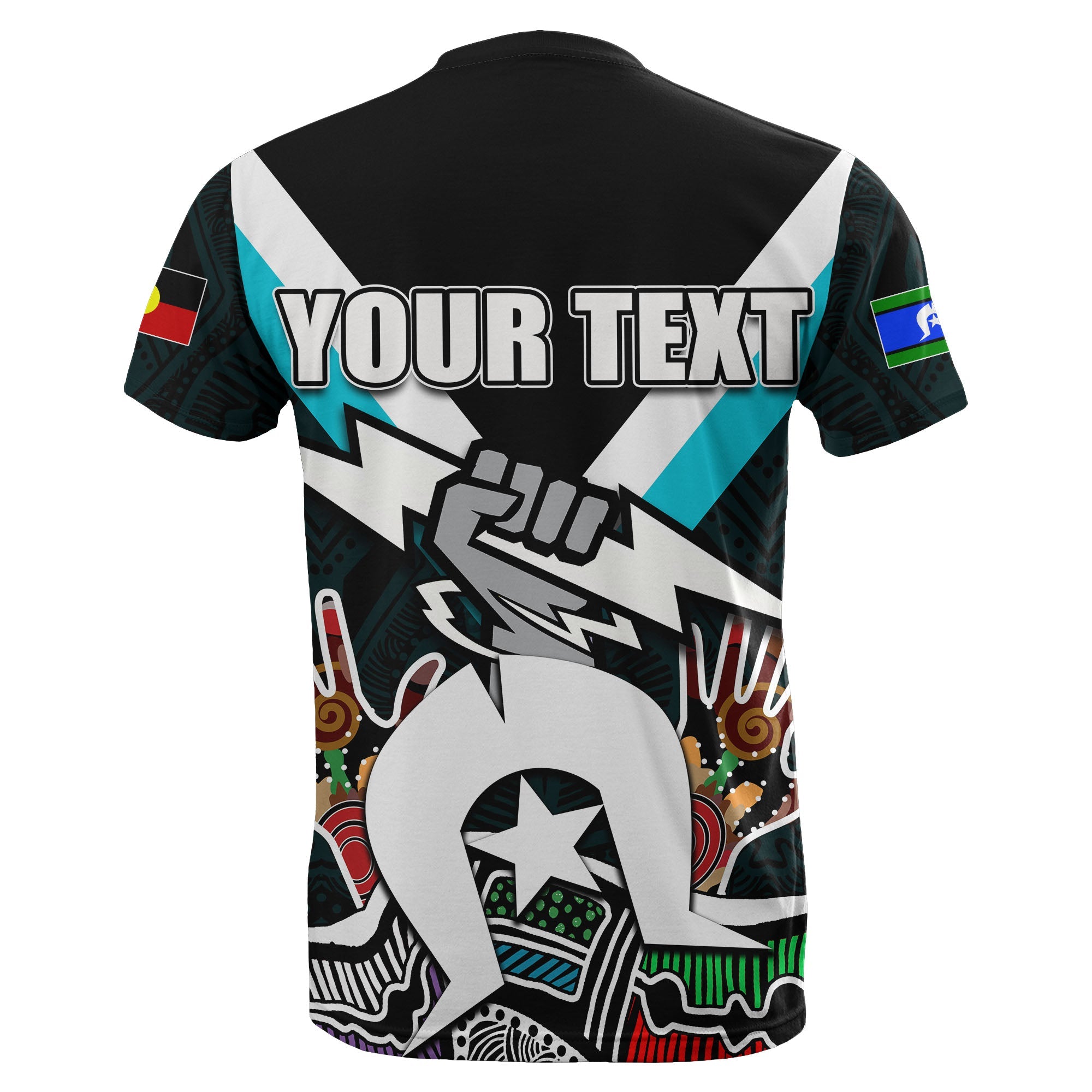 (Custom Personalised) NAIDOC Port Adelaide T shirt Torres Strait Islanders - Vibe Hoodie Shop