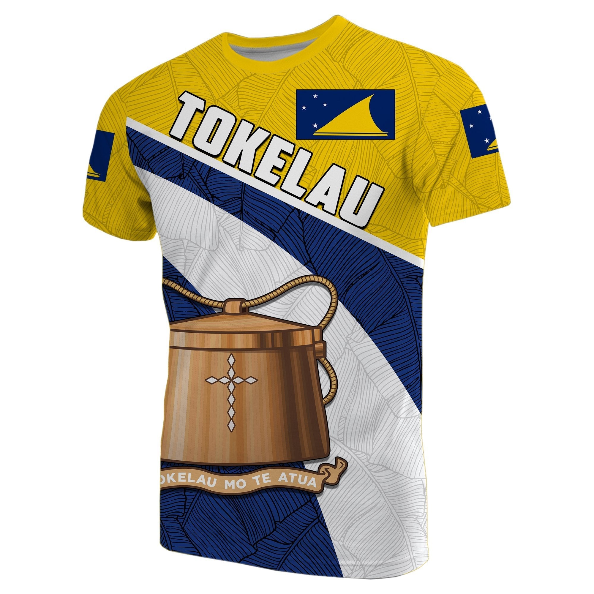 Tokelau T shirt Coat Of Arms - Vibe Hoodie Shop