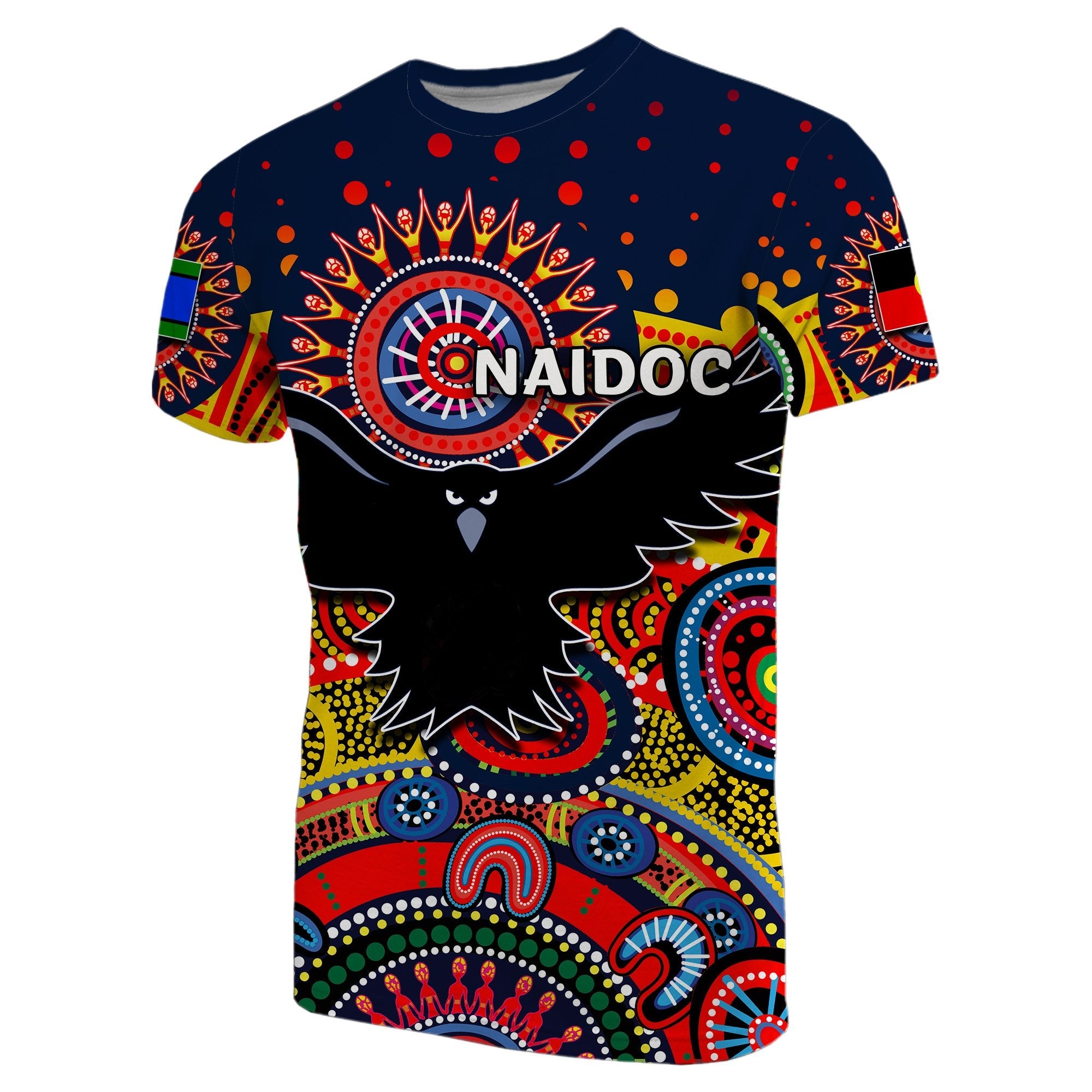 NAIDOC Adelaide Crows Indigenous T shirt - Vibe Hoodie Shop