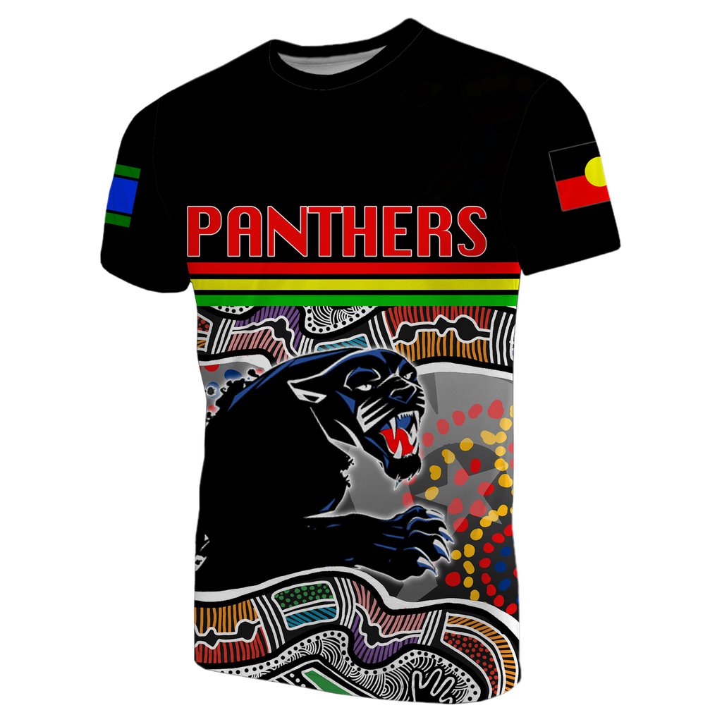 NAIDOC Panthers T shirt Torres Strait Islanders - Vibe Hoodie Shop