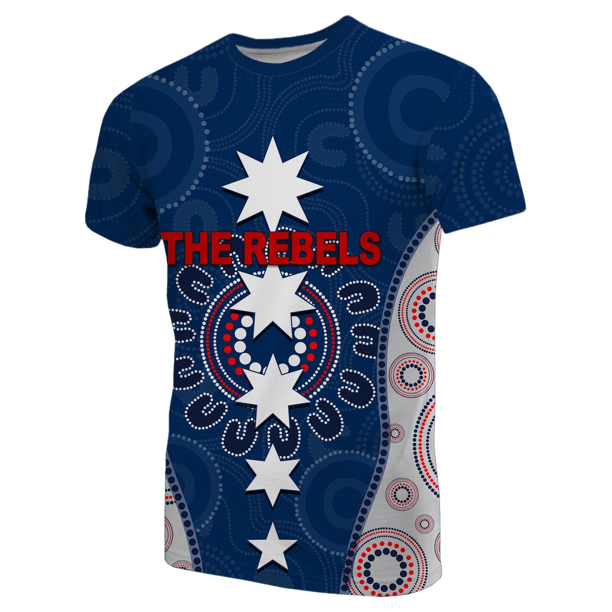 Melbourne Rebels T shirt Aboriginal - Vibe Hoodie Shop