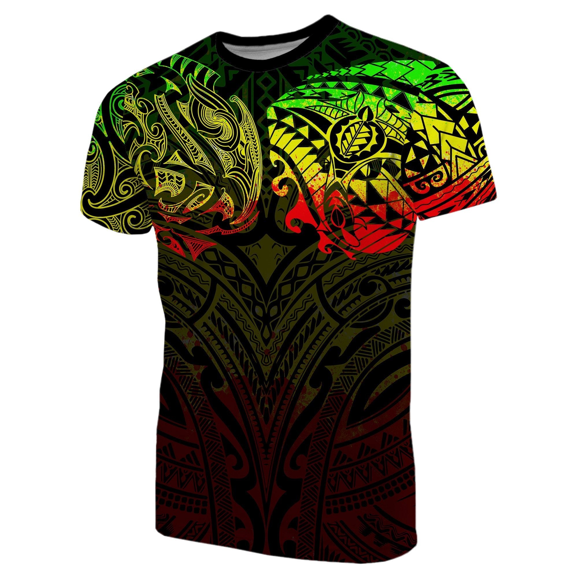 New Zealand T shirt, Maori Polynesian Tattoo Reggage - Vibe Hoodie Shop