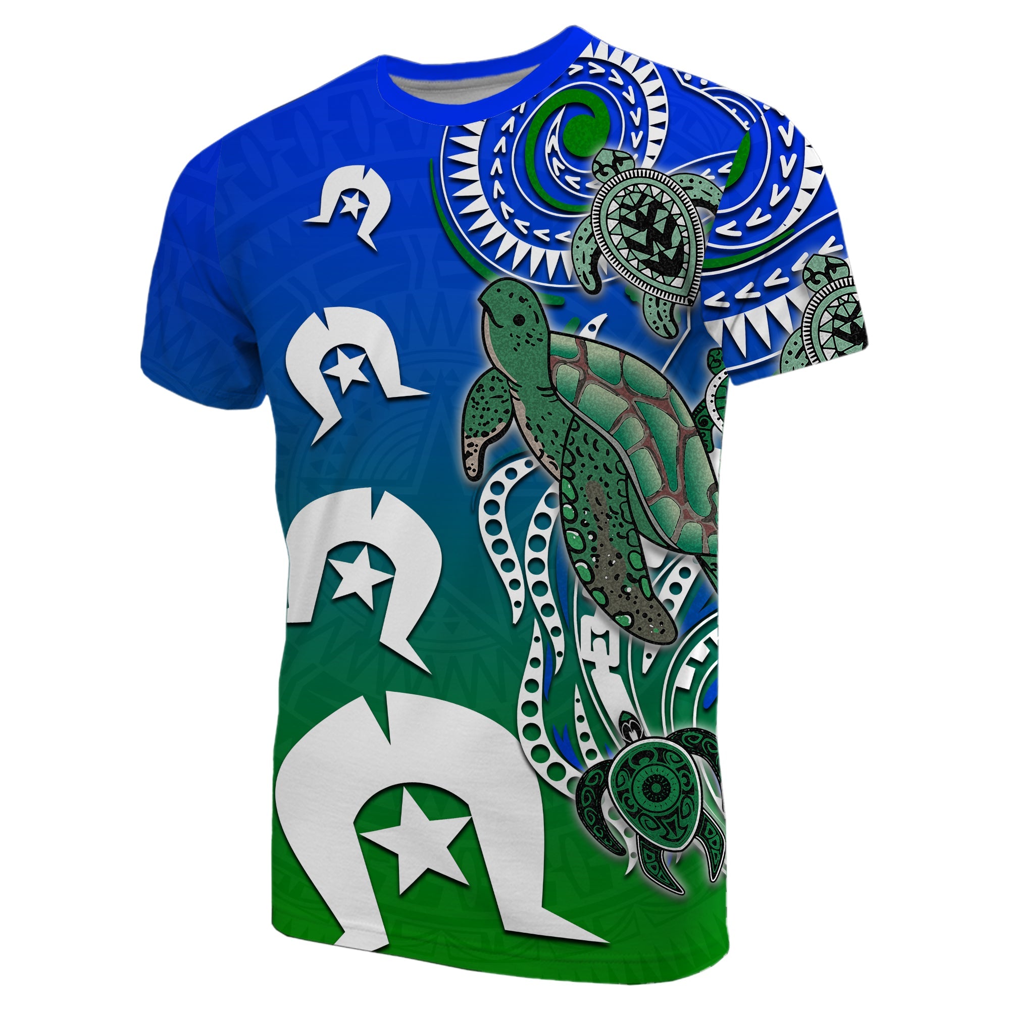 Torres Strait Islanders T shirt Turtle - Vibe Hoodie Shop