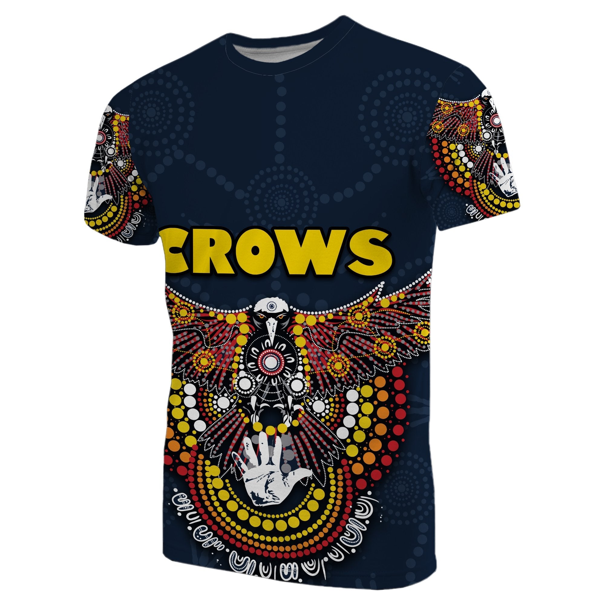 Adelaide Aboriginal Crows T shirt - Vibe Hoodie Shop