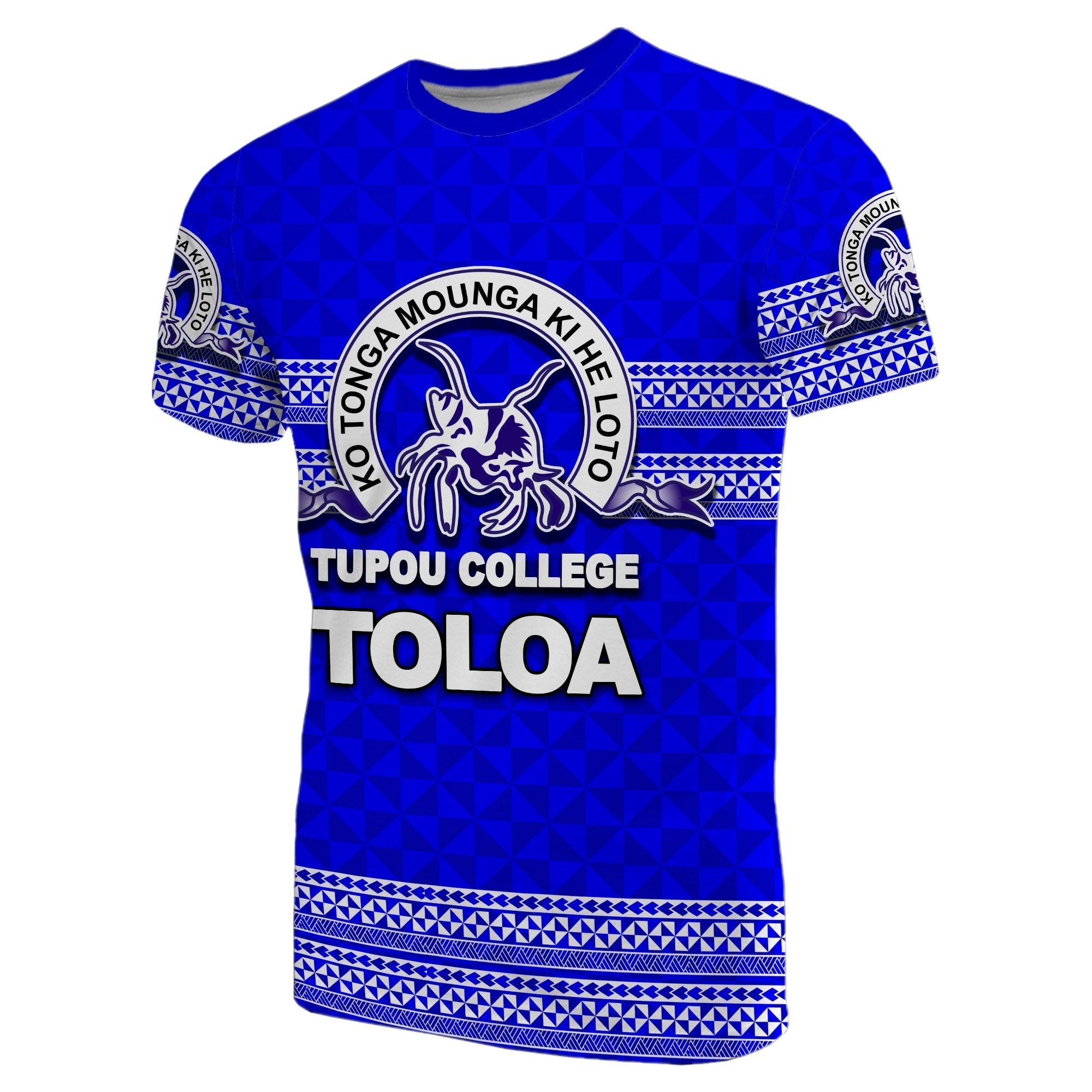 Finau Tonga Tupou College Toloa T shirt - Vibe Hoodie Shop