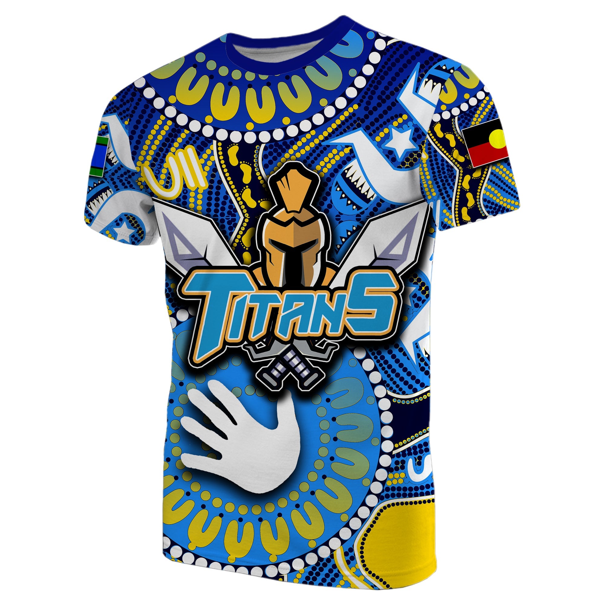 NAIDOC Gold Coast T shirt Titans NAIDOC Patterns - Vibe Hoodie Shop