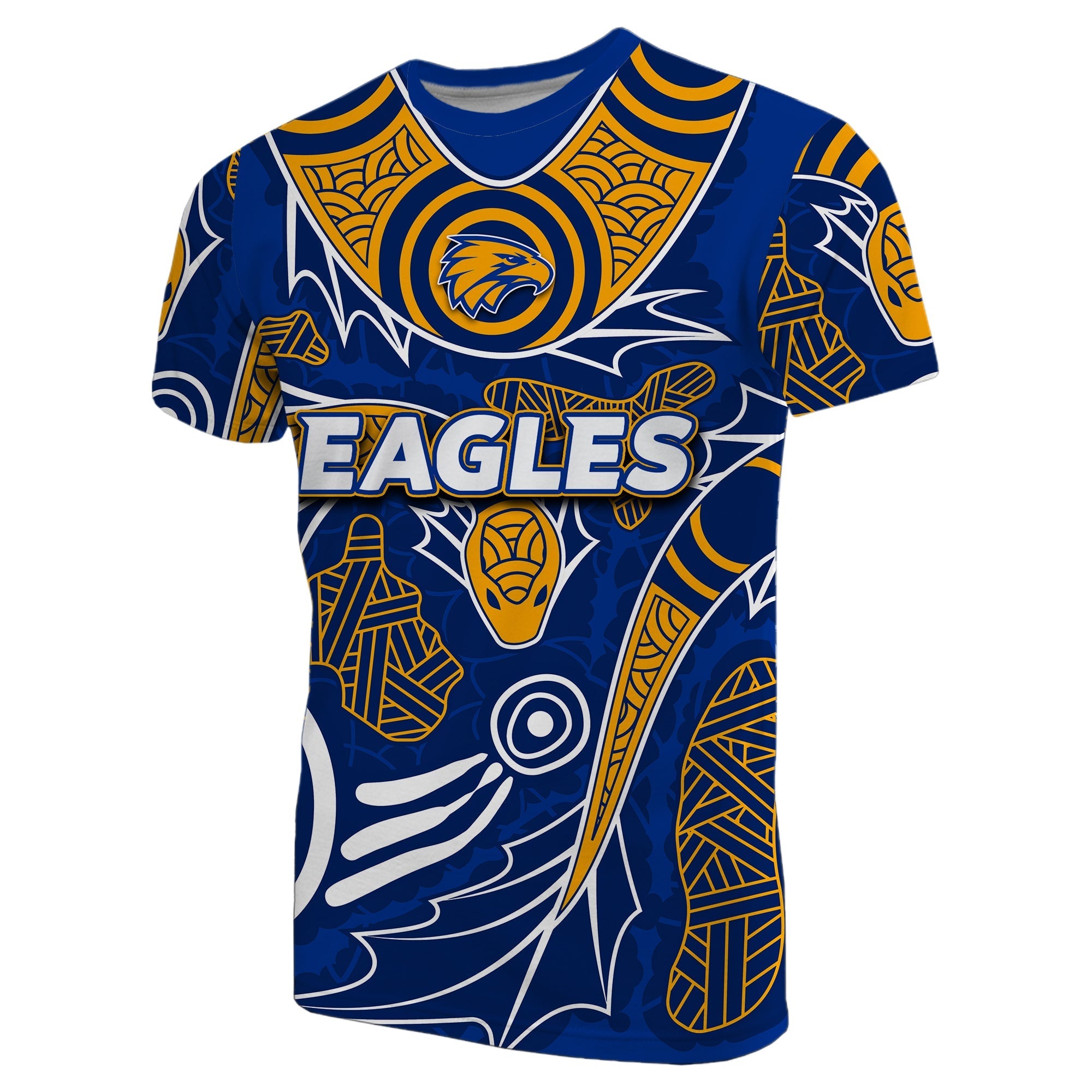 (Gurindji Eagles) West Coast Eagles T shirt 2021 - Vibe Hoodie Shop