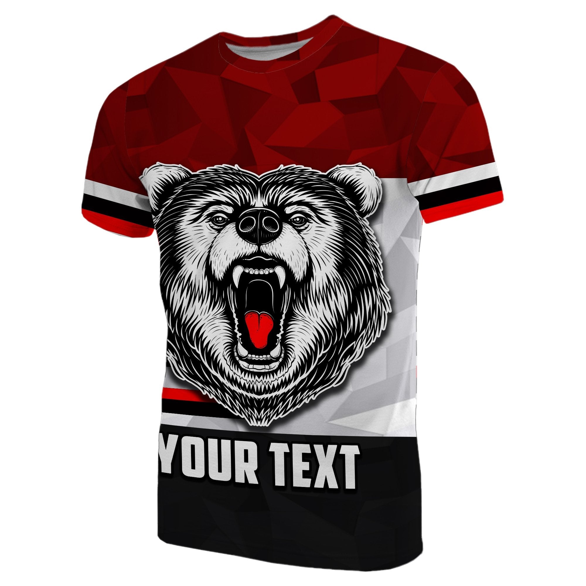 (Custom Personalised) North Sydney Bears T shirt - Vibe Hoodie Shop