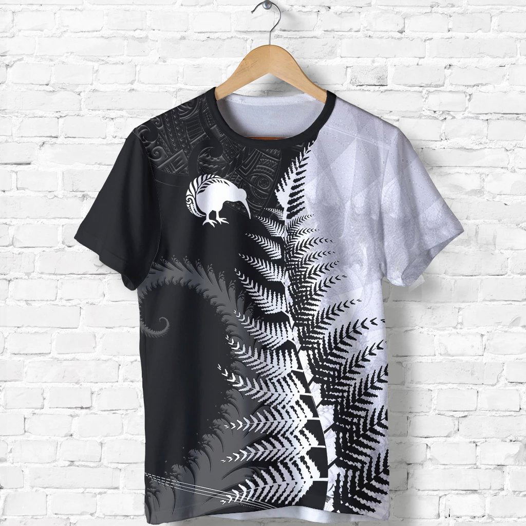 New Zealand Shirt, Kiwi Silver Fern T shirts - Vibe Hoodie Shop