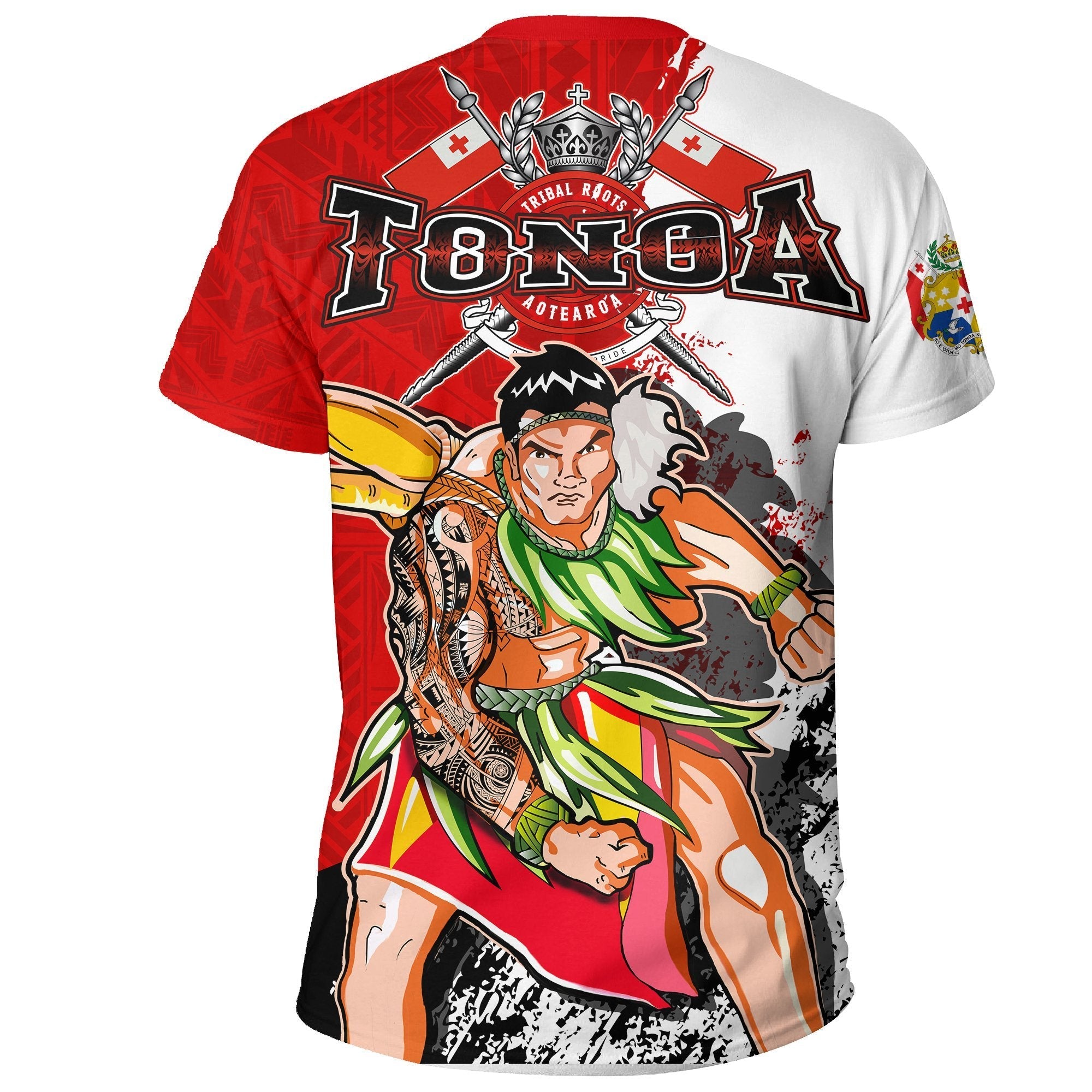 Tonga T shirt Tongan Pride - Vibe Hoodie Shop