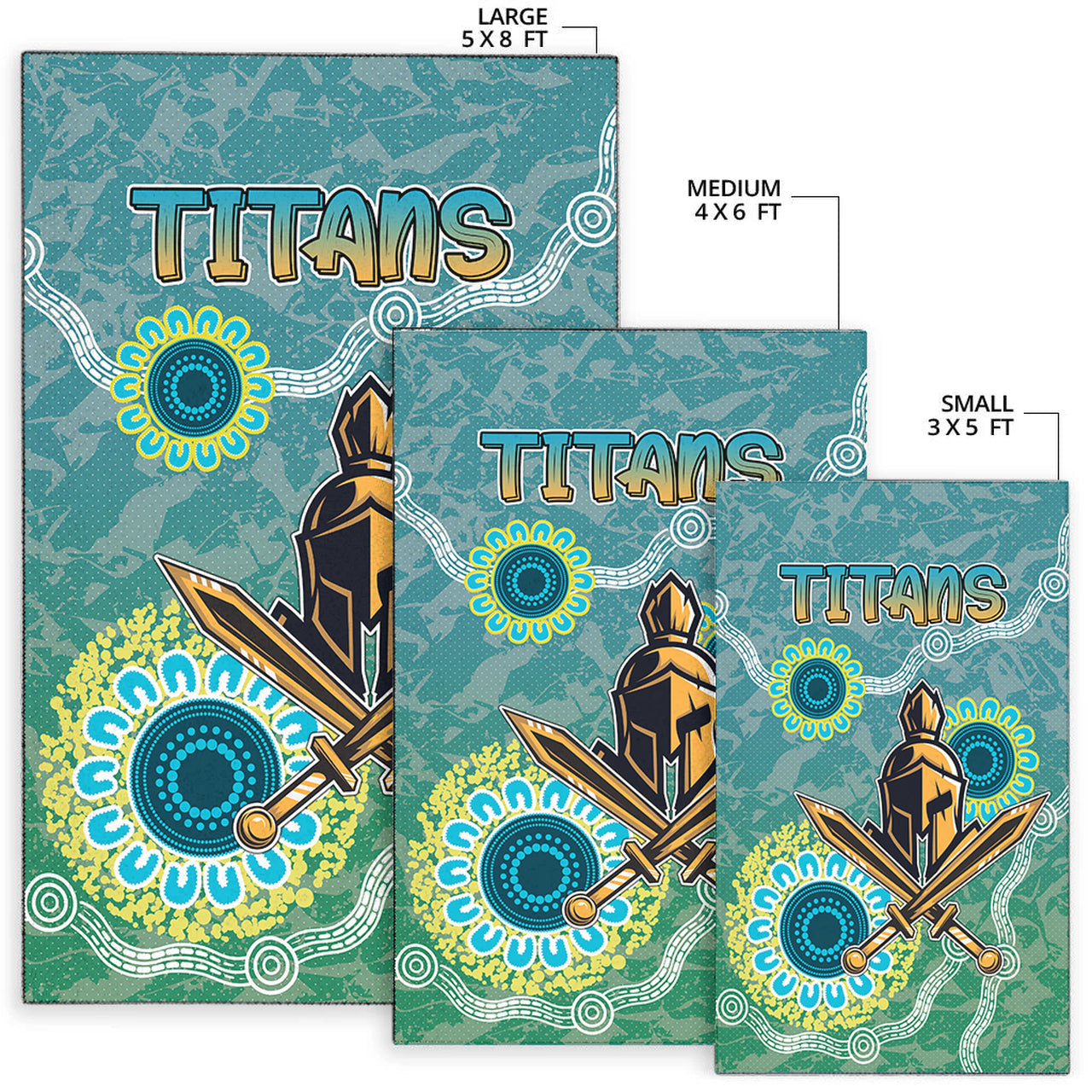 Titans Rugby Rug - Custom Super Titans Rug RLT13 - Vibe Hoodie Shop