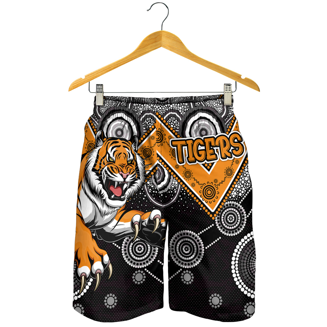 Tigers Rugby Men Shorts - Custom Super Tigers Men Shorts RLT13 - Vibe Hoodie Shop