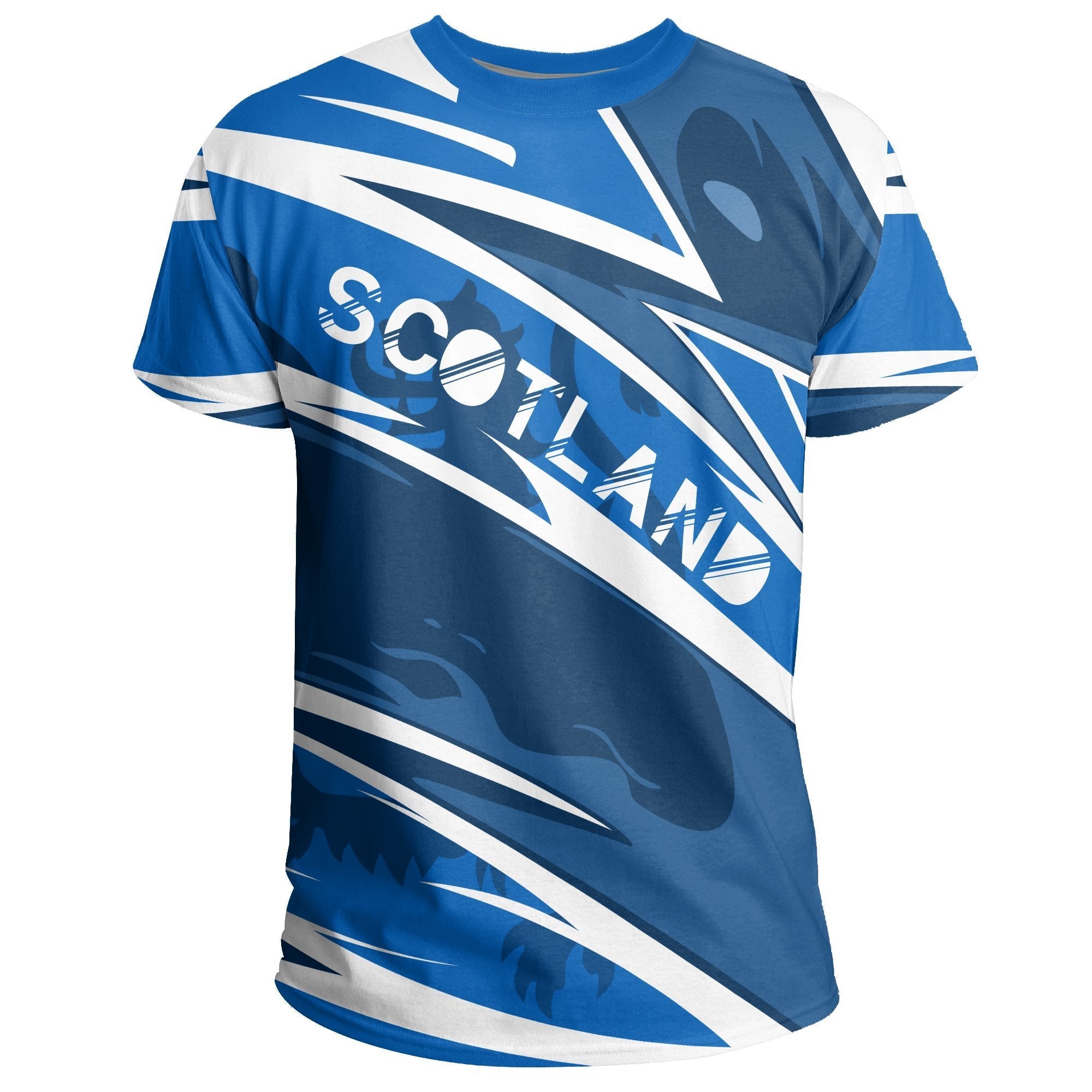 Scotland Lion T shirt - Lode Style - Vibe Hoodie Shop