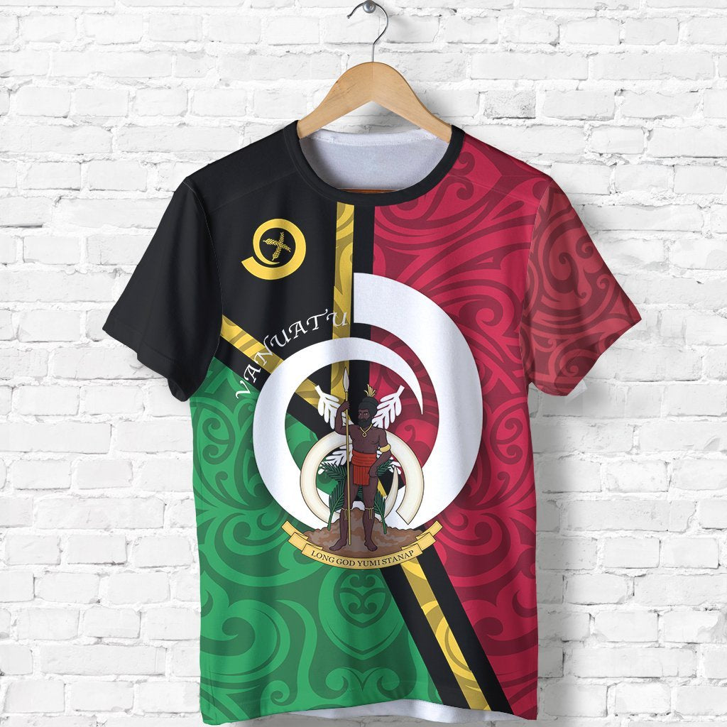 Vanuatu Flag Design T shirts - Vibe Hoodie Shop