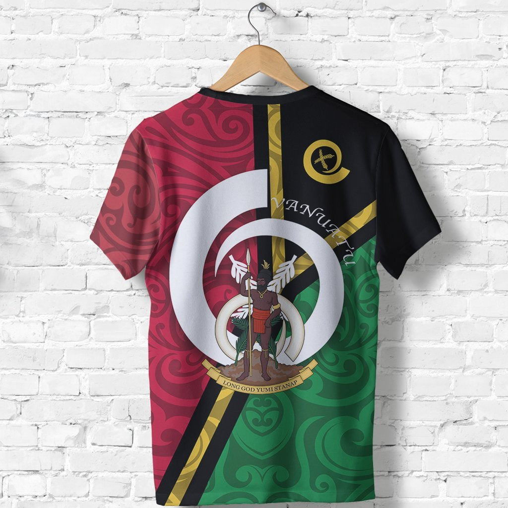 Vanuatu Flag Design T shirts - Vibe Hoodie Shop