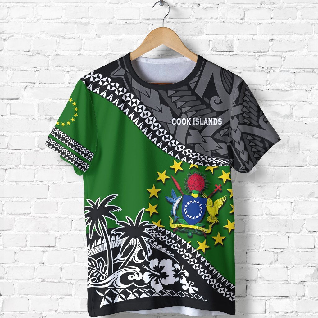 Cook Islands T shirts Fall In The Wave - Vibe Hoodie Shop