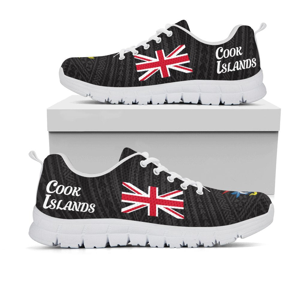 Cook Islands Black Sneakers (Shoes) - Vibe Hoodie Shop