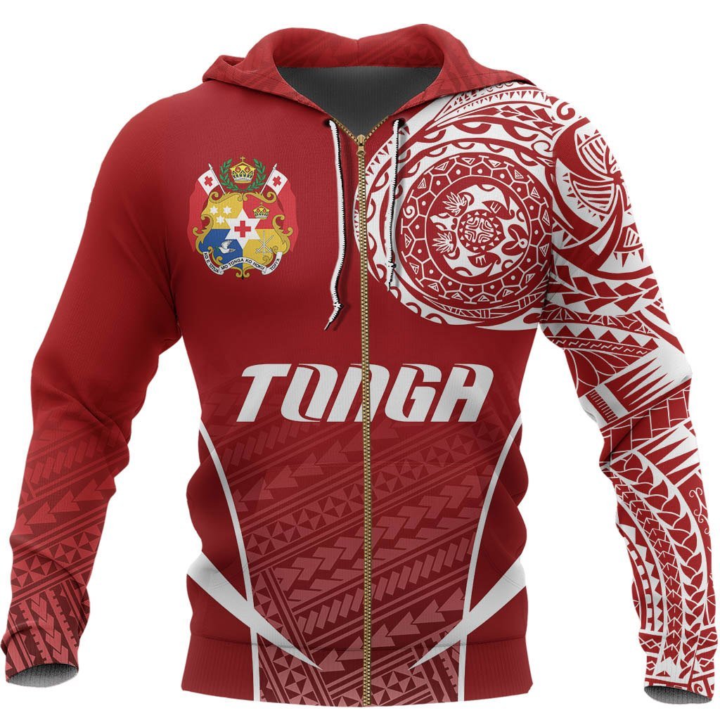 Tonga Active Special Zipper Hoodie - Vibe Hoodie Shop