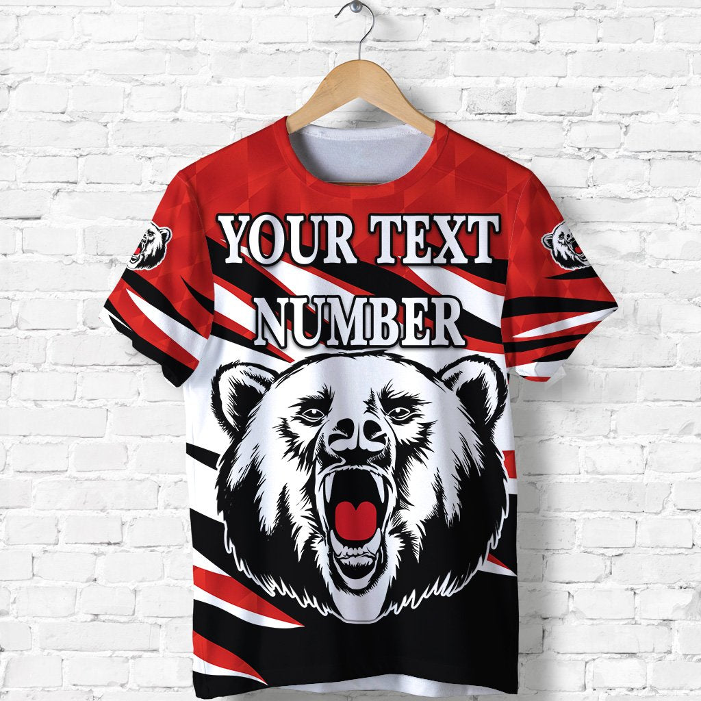 (Custom Personalised) North Sydney T shirt The Bears Unique Style - Vibe Hoodie Shop