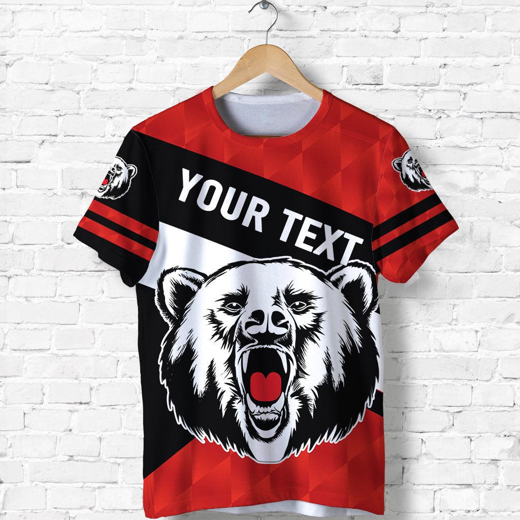 (Custom Personalised) North Sydney T shirt The Bears Sporty Style - Vibe Hoodie Shop