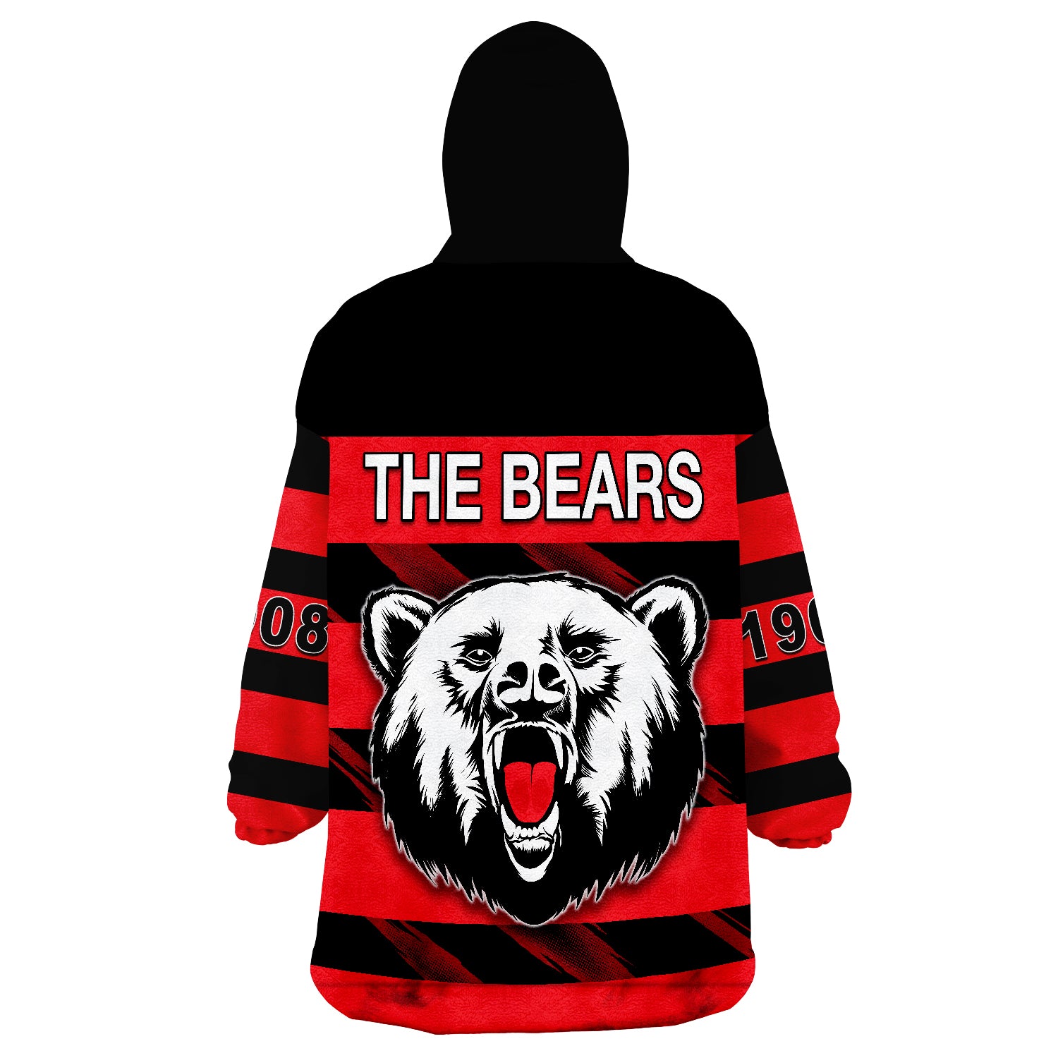 The Bears North Sydney Bears Strong Comeback Wearable Blanket Hoodie - Vibe Hoodie Shop