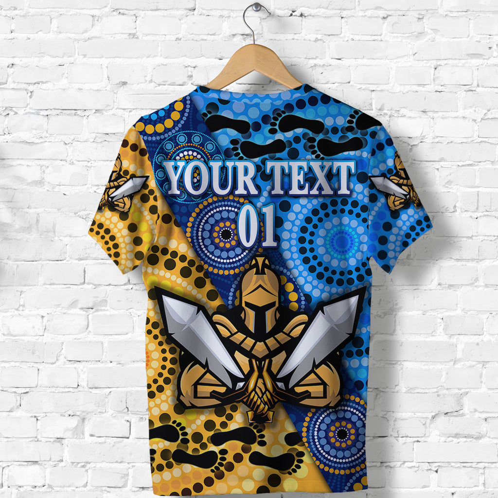 (Custom Personalised) Gold Coast Titans T shirt 2021 Indigenous, Custom Text And Number - Vibe Hoodie Shop